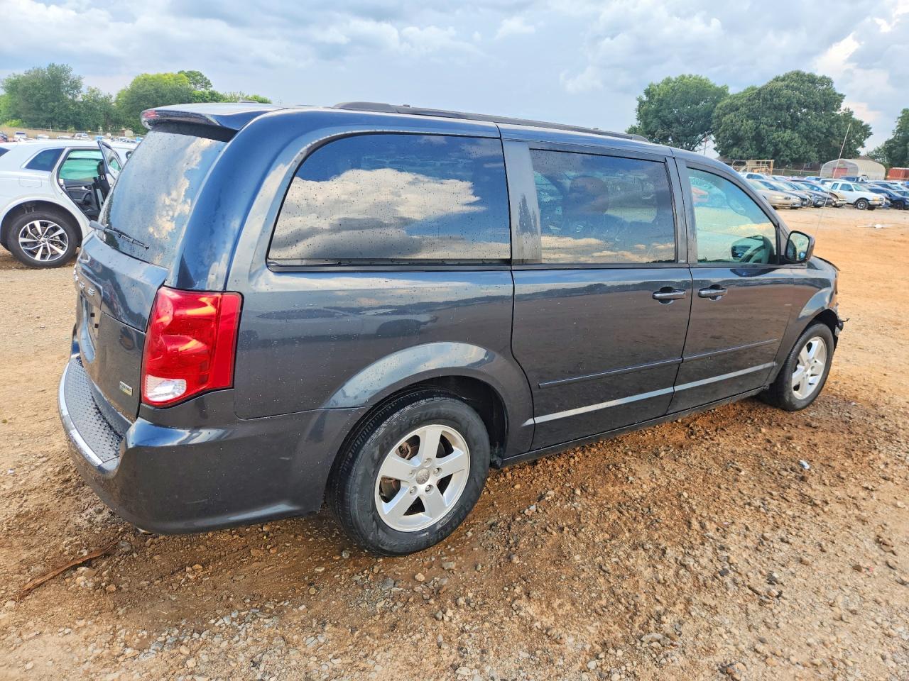 2013 Dodge Grand Caravan Sxt Gray vin: 2C4RDGCG2DR636962