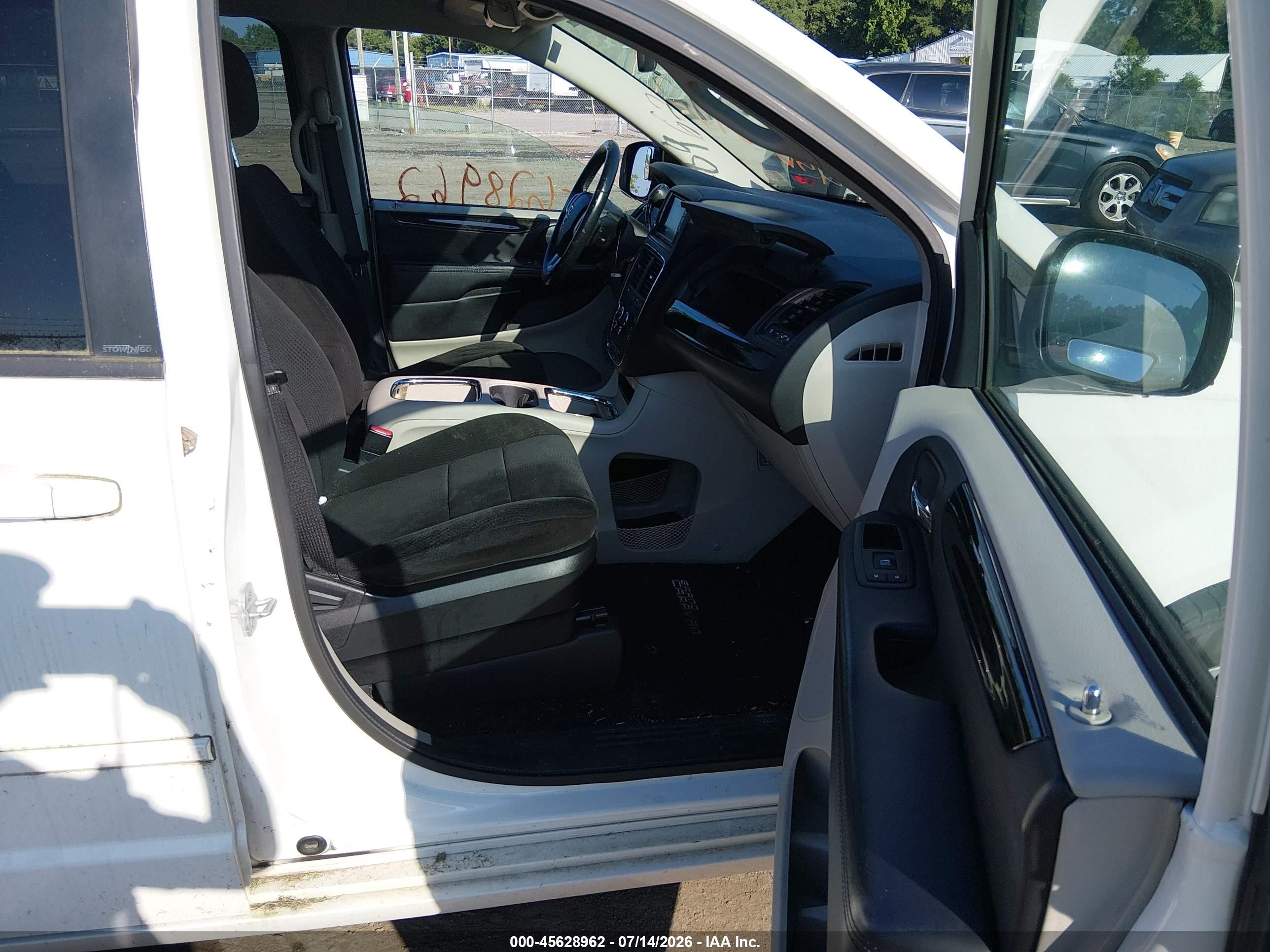 2013 Dodge Grand Caravan Sxt Белый vin: 2C4RDGCG2DR719470