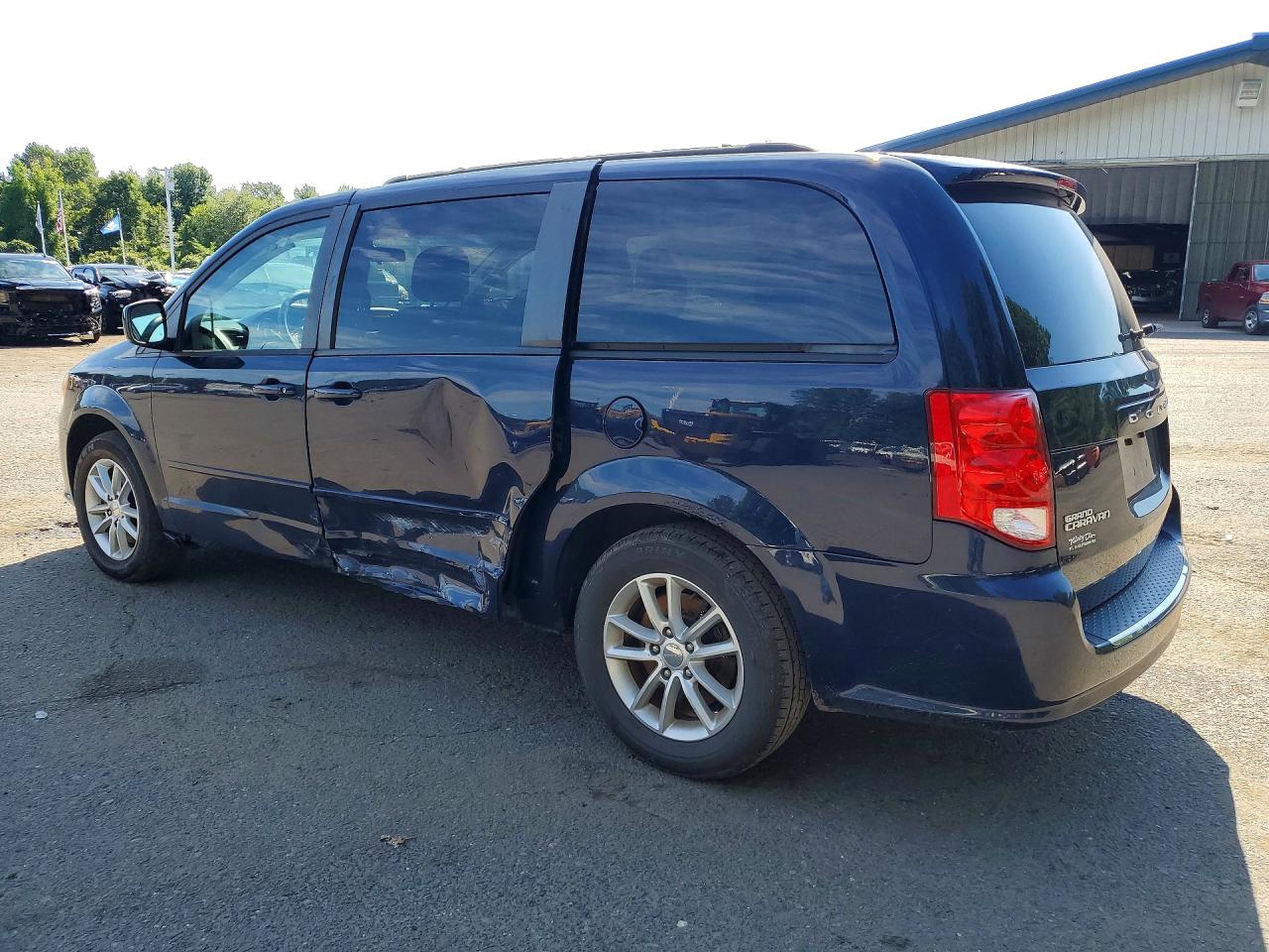2013 Dodge Grand Caravan Sxt Blue vin: 2C4RDGCG2DR726497