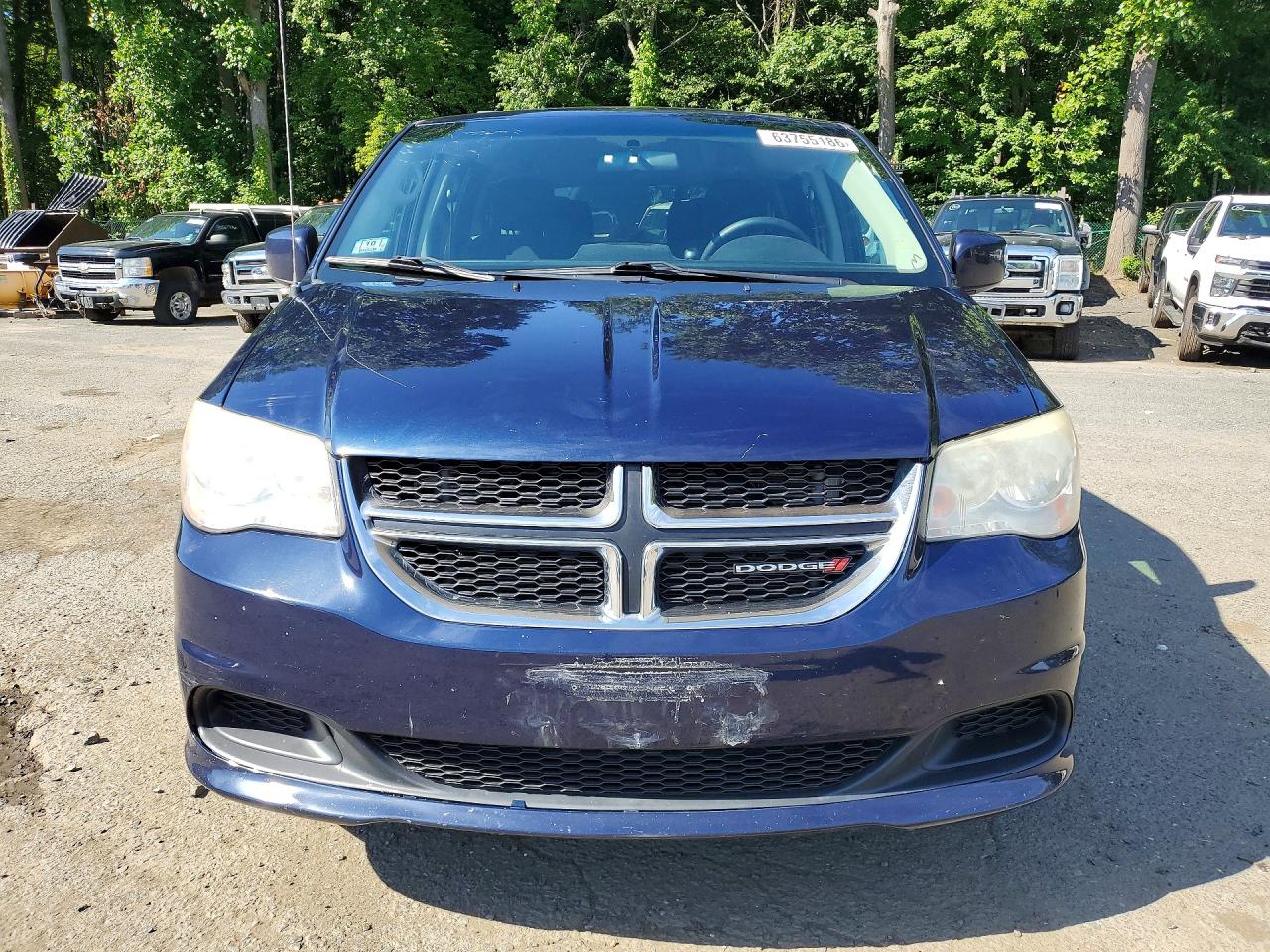 2013 Dodge Grand Caravan Sxt Blue vin: 2C4RDGCG2DR726497