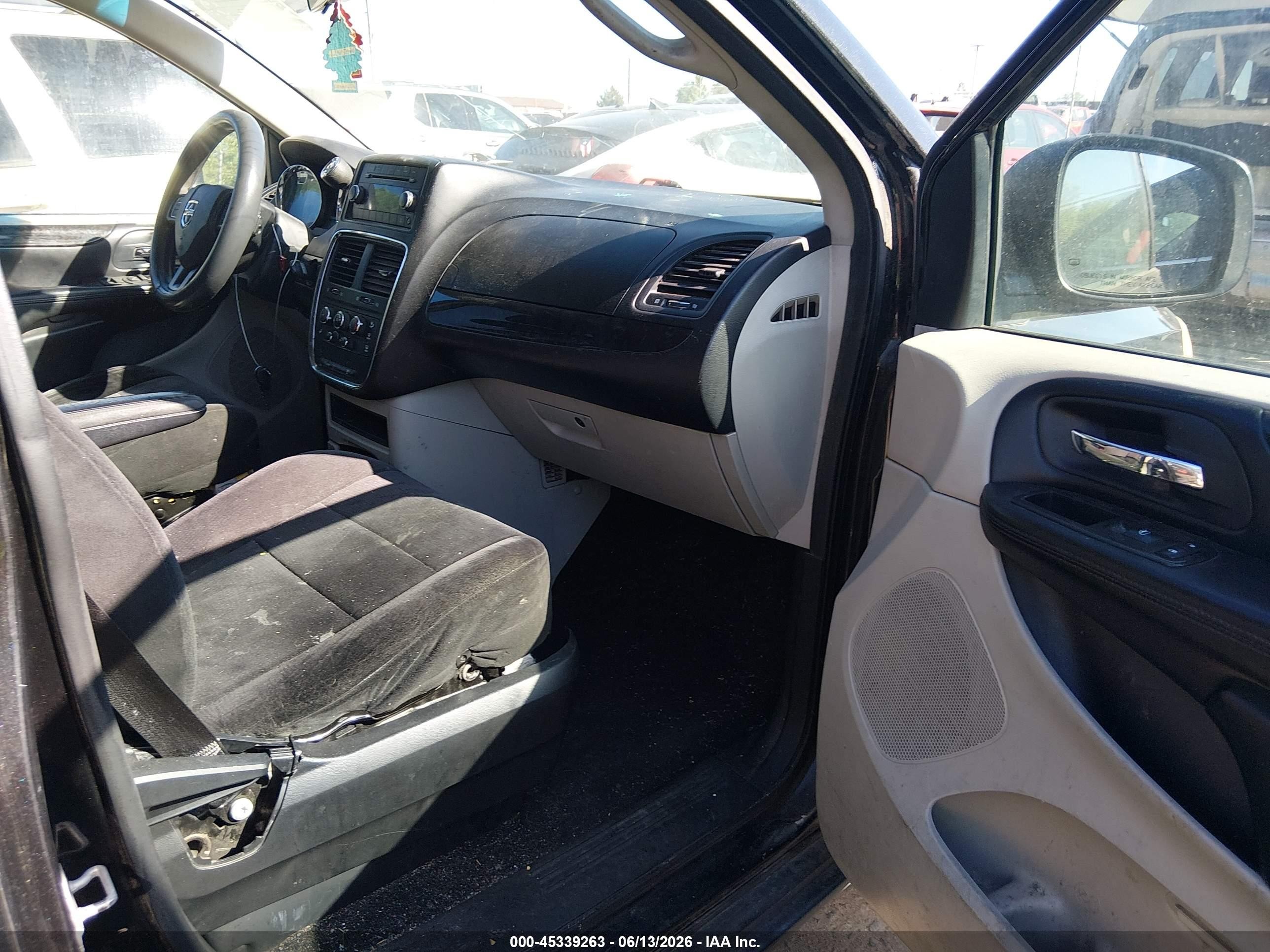 2013 Dodge Grand Caravan Sxt Black vin: 2C4RDGCG2DR771536