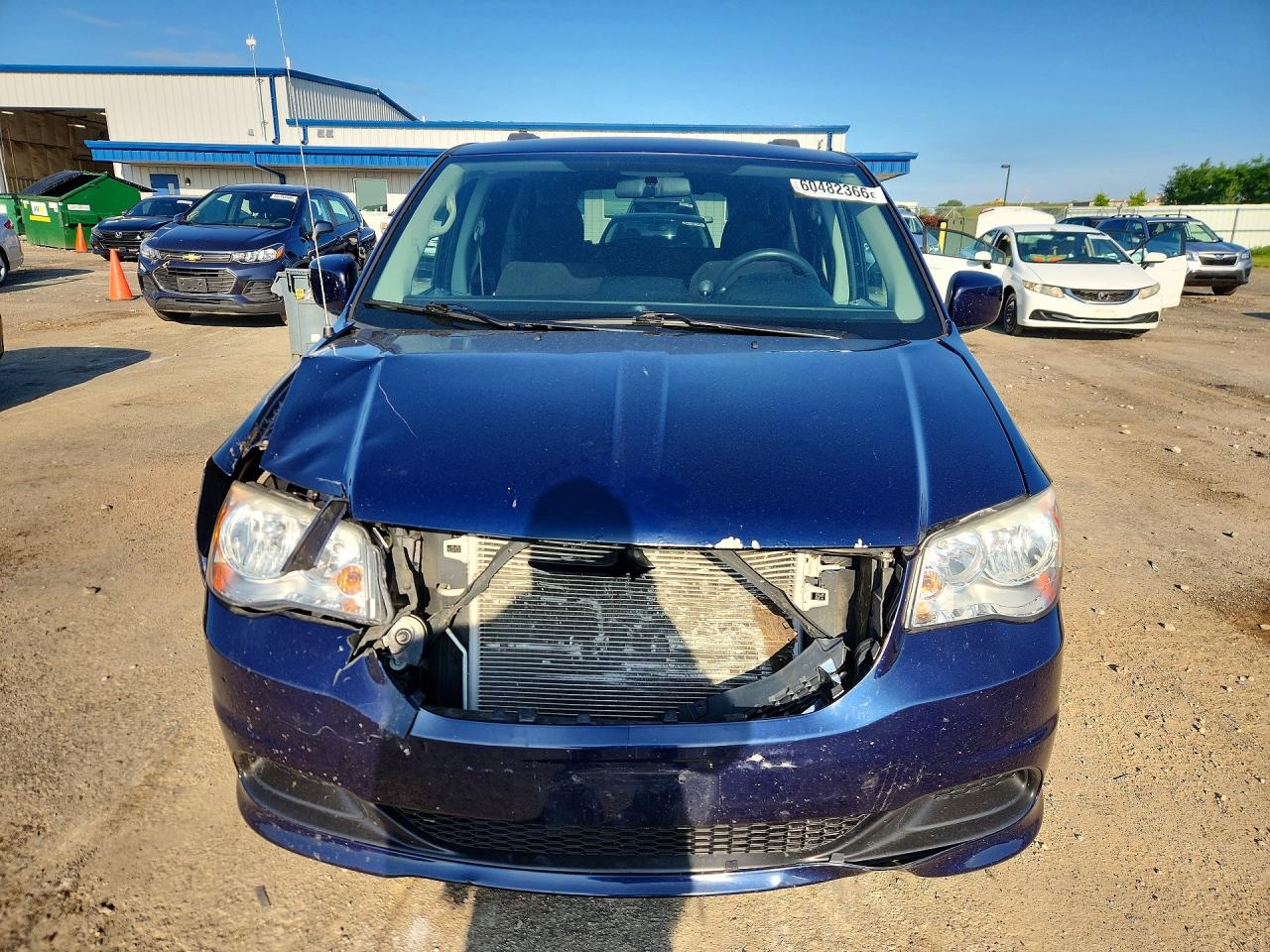 2013 Dodge Grand Caravan Sxt Blue vin: 2C4RDGCG2DR800632