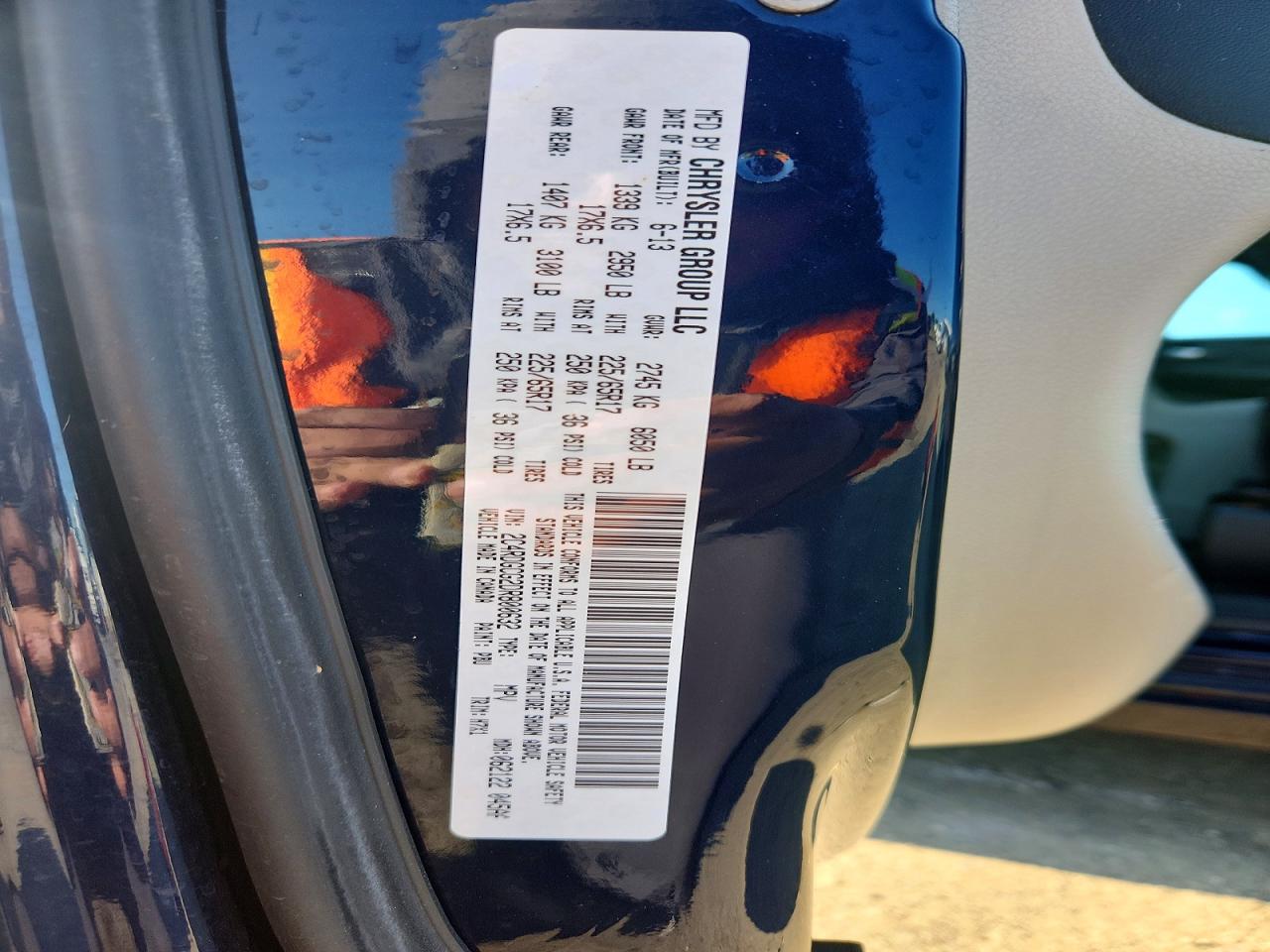 2013 Dodge Grand Caravan Sxt Blue vin: 2C4RDGCG2DR800632