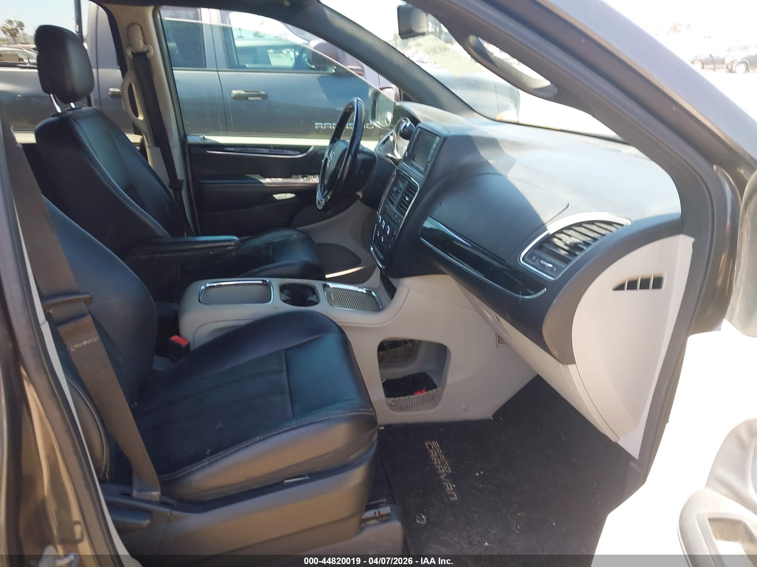 2014 Dodge Grand Caravan Sxt 30th Anniversary Gray vin: 2C4RDGCG2ER229953