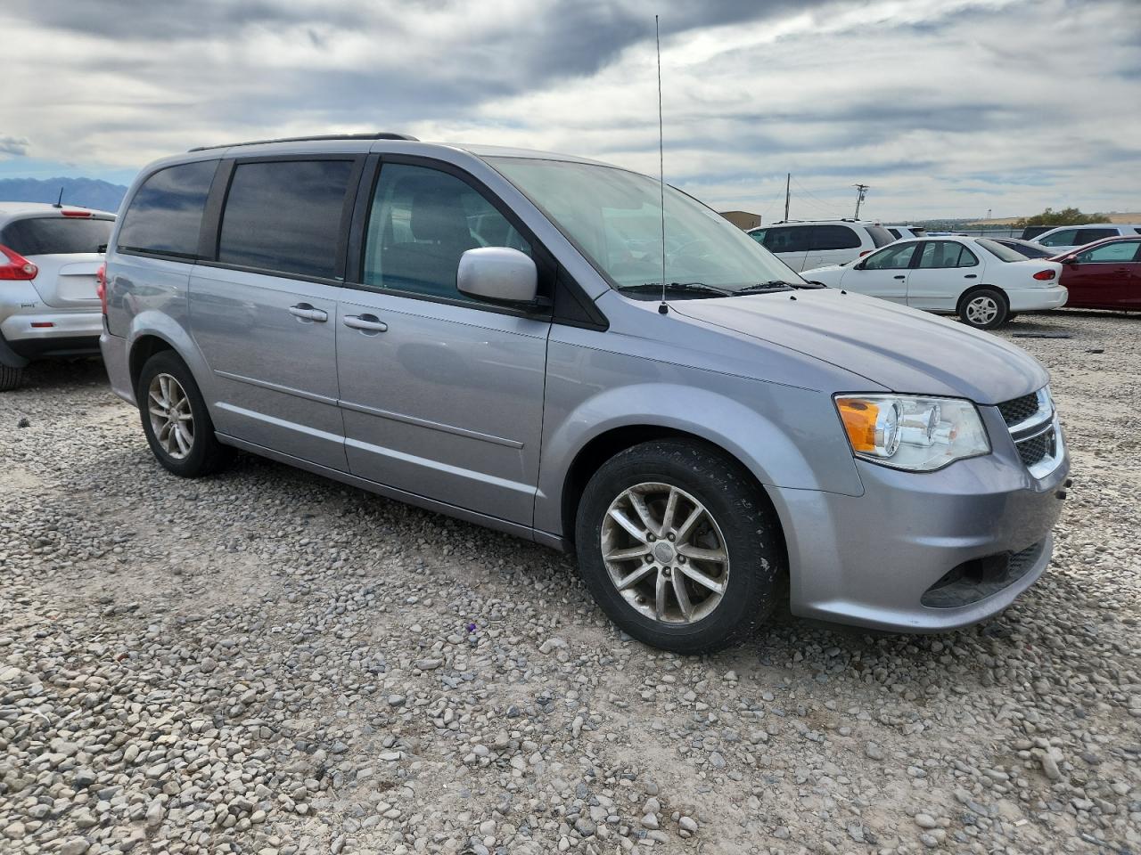 2014 Dodge Grand Caravan Sxt Gray vin: 2C4RDGCG2ER205426