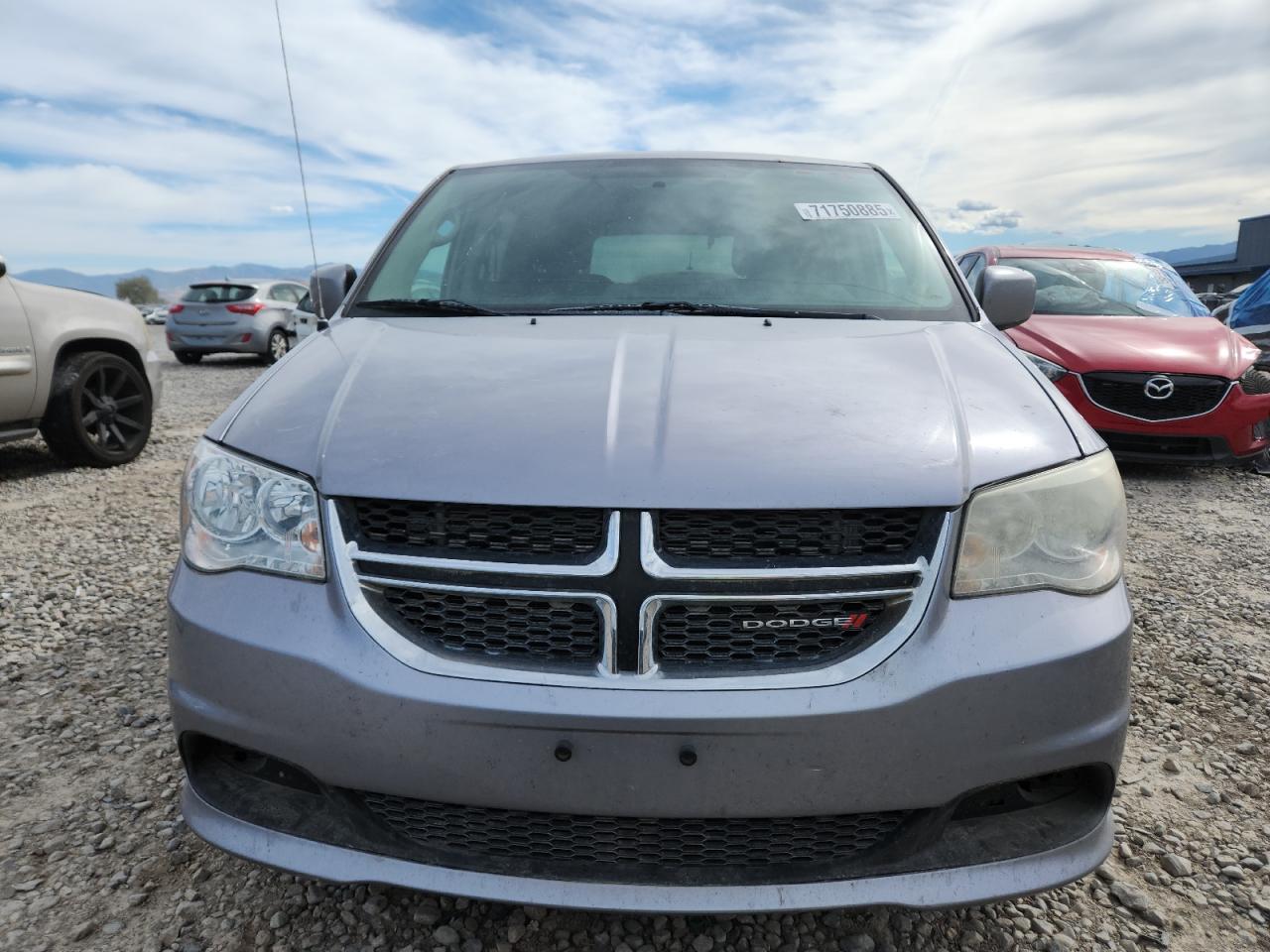 2014 Dodge Grand Caravan Sxt Gray vin: 2C4RDGCG2ER205426