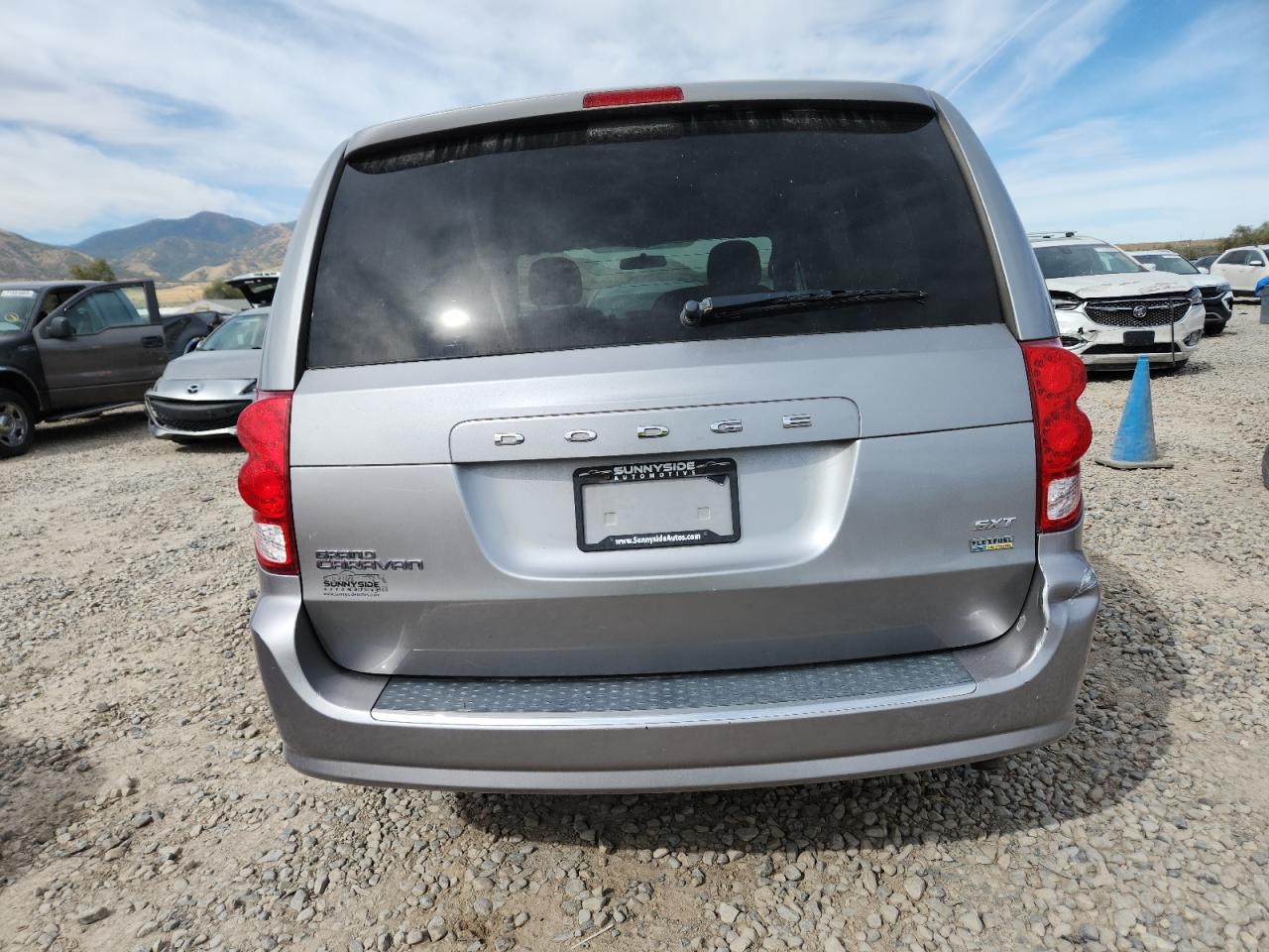 2014 Dodge Grand Caravan Sxt Gray vin: 2C4RDGCG2ER205426