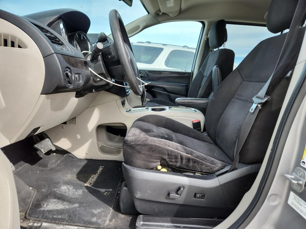2014 Dodge Grand Caravan Sxt Gray vin: 2C4RDGCG2ER205426
