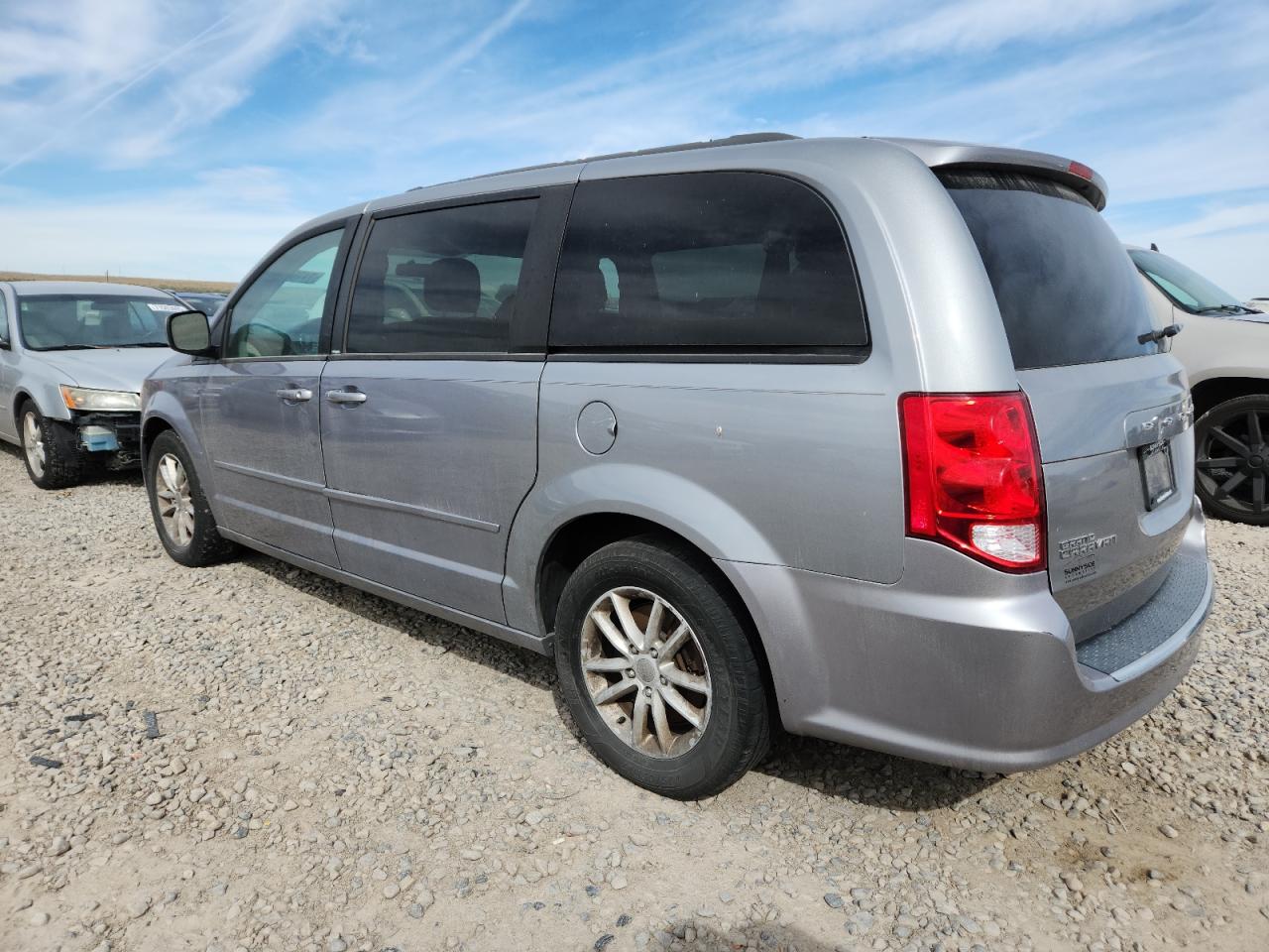 2014 Dodge Grand Caravan Sxt Gray vin: 2C4RDGCG2ER205426