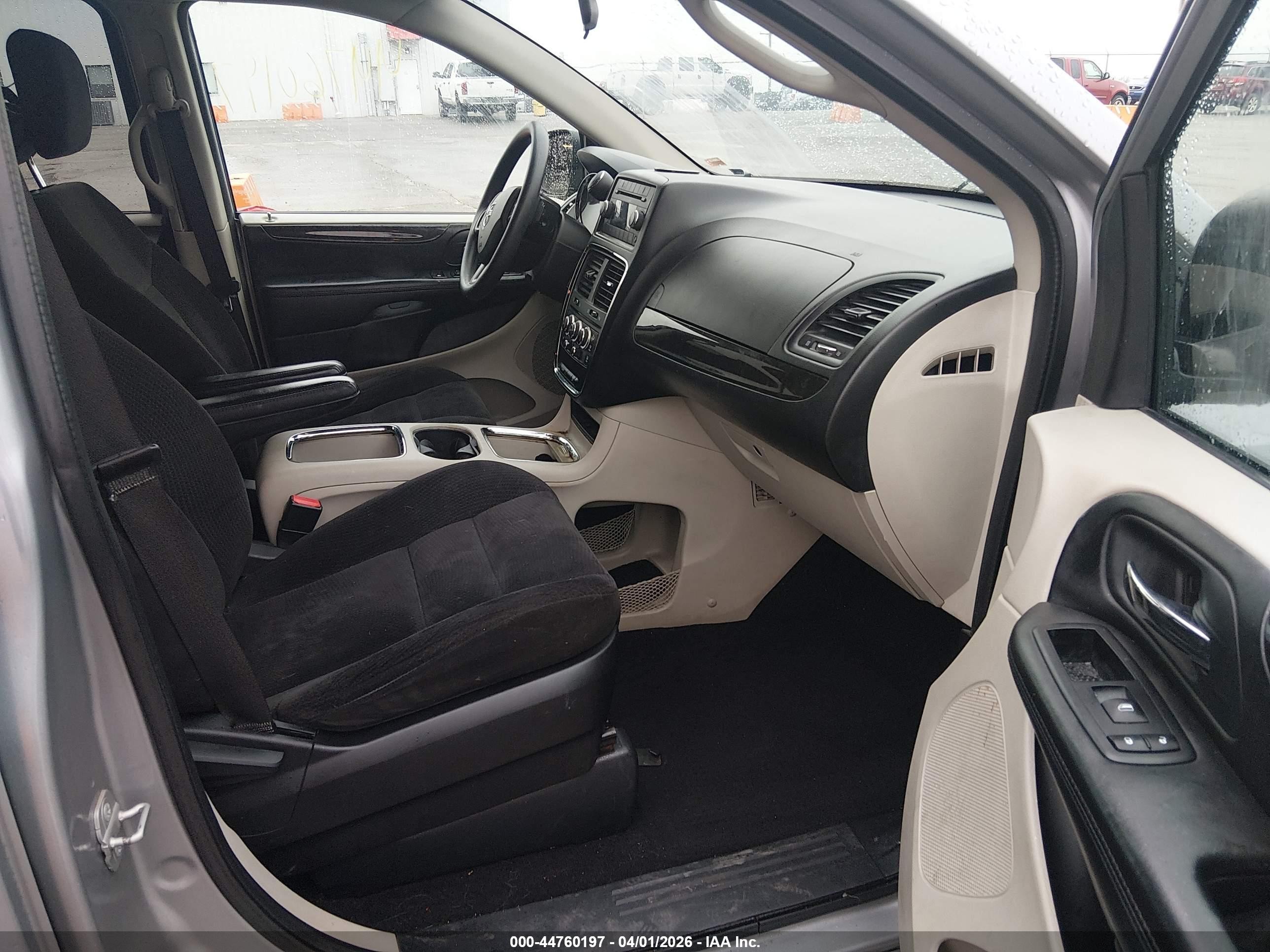 2014 Dodge Grand Caravan Sxt Gray vin: 2C4RDGCG2ER209735
