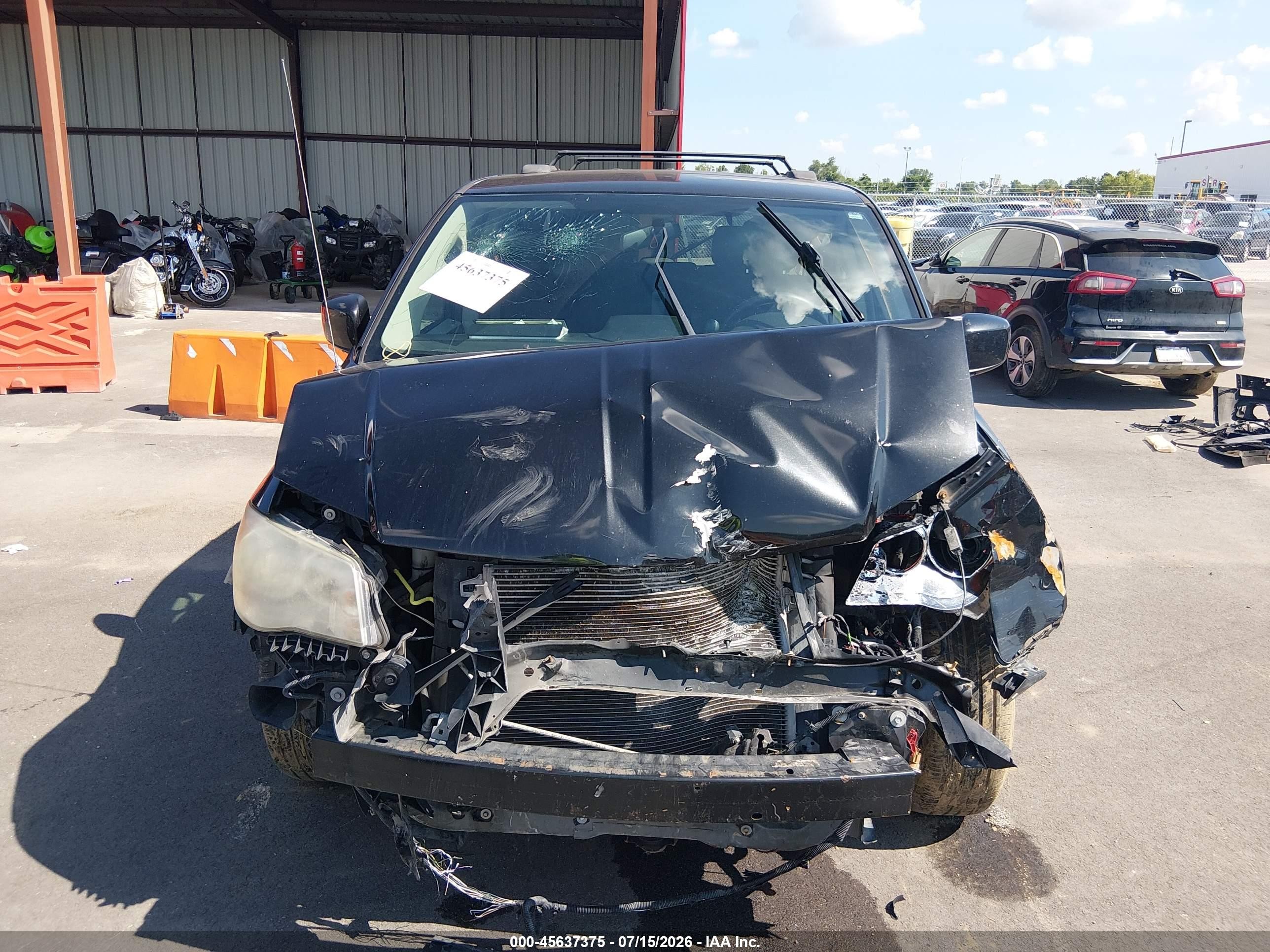 2014 Dodge Grand Caravan Sxt Black vin: 2C4RDGCG2ER264282