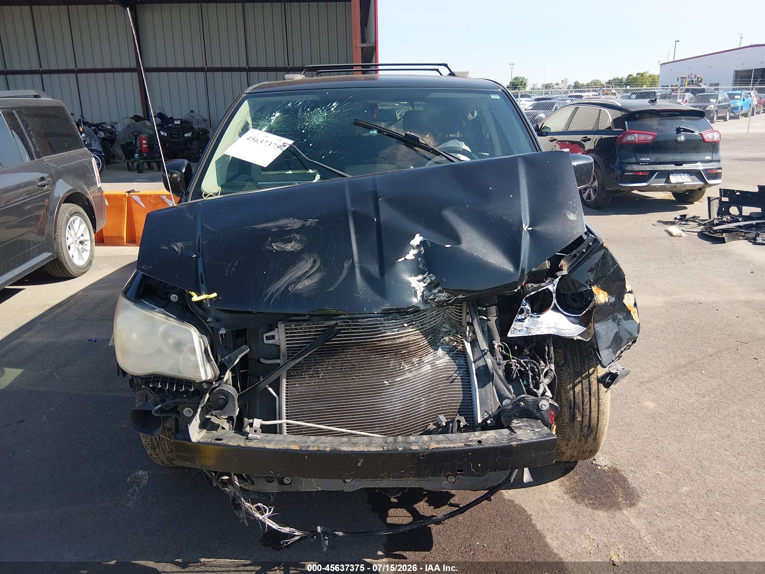 2014 Dodge Grand Caravan Sxt Black vin: 2C4RDGCG2ER264282