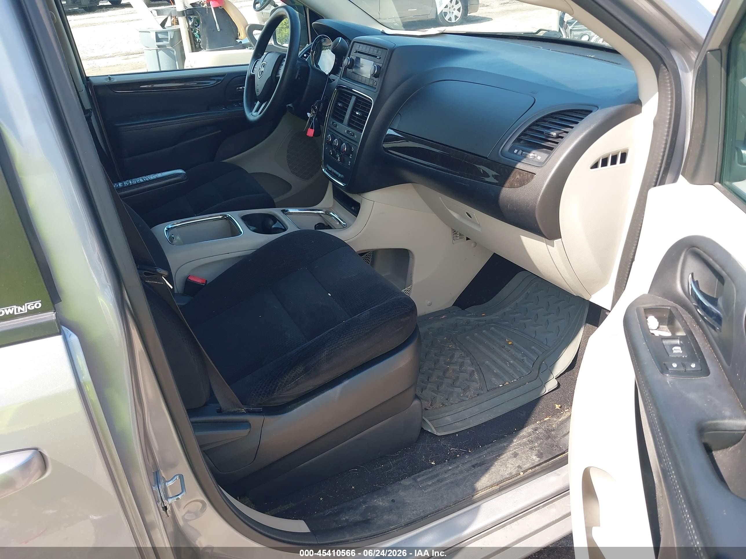 2014 Dodge Grand Caravan Sxt Серый vin: 2C4RDGCG2ER274648