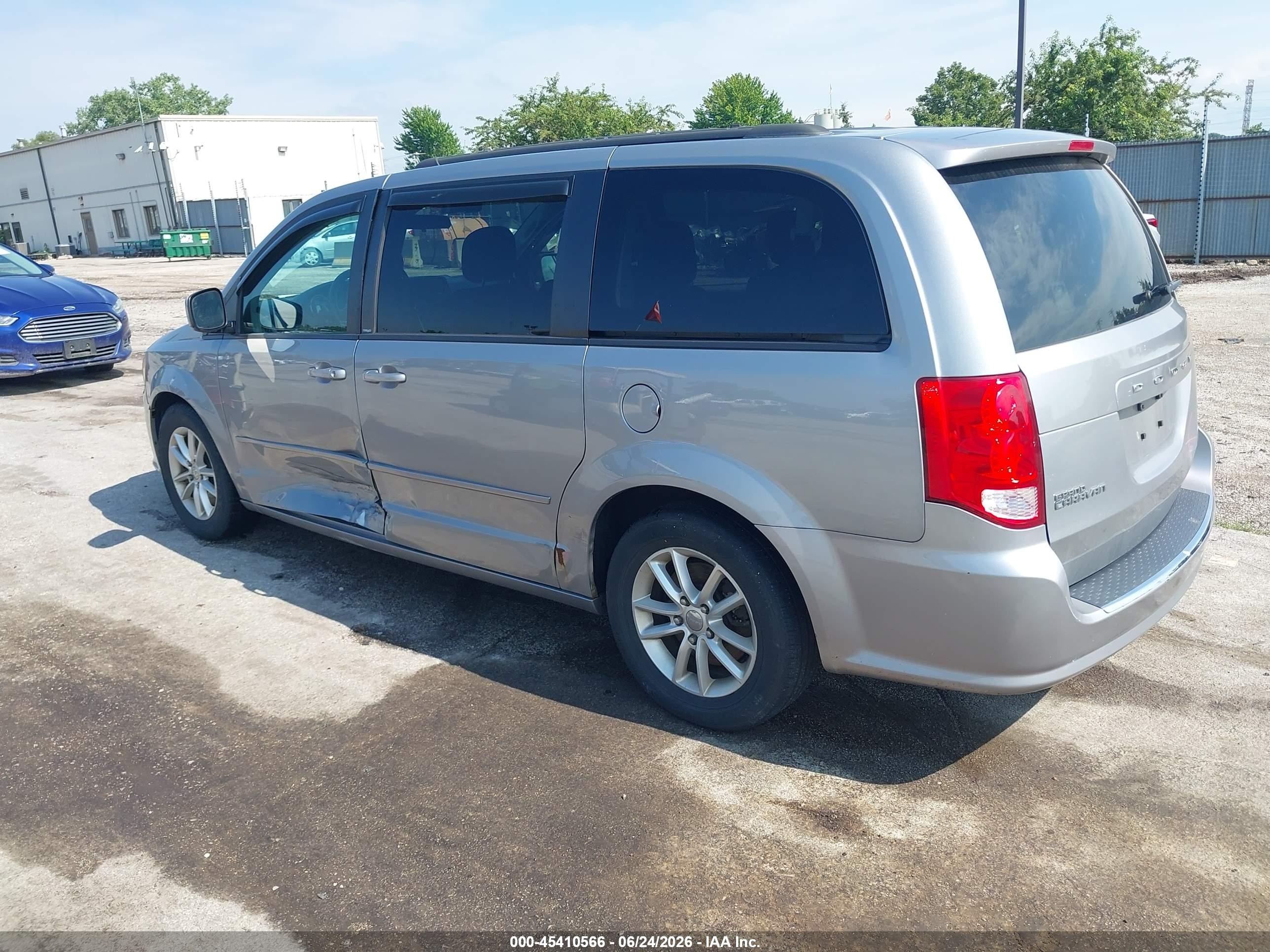 2014 Dodge Grand Caravan Sxt Серый vin: 2C4RDGCG2ER274648