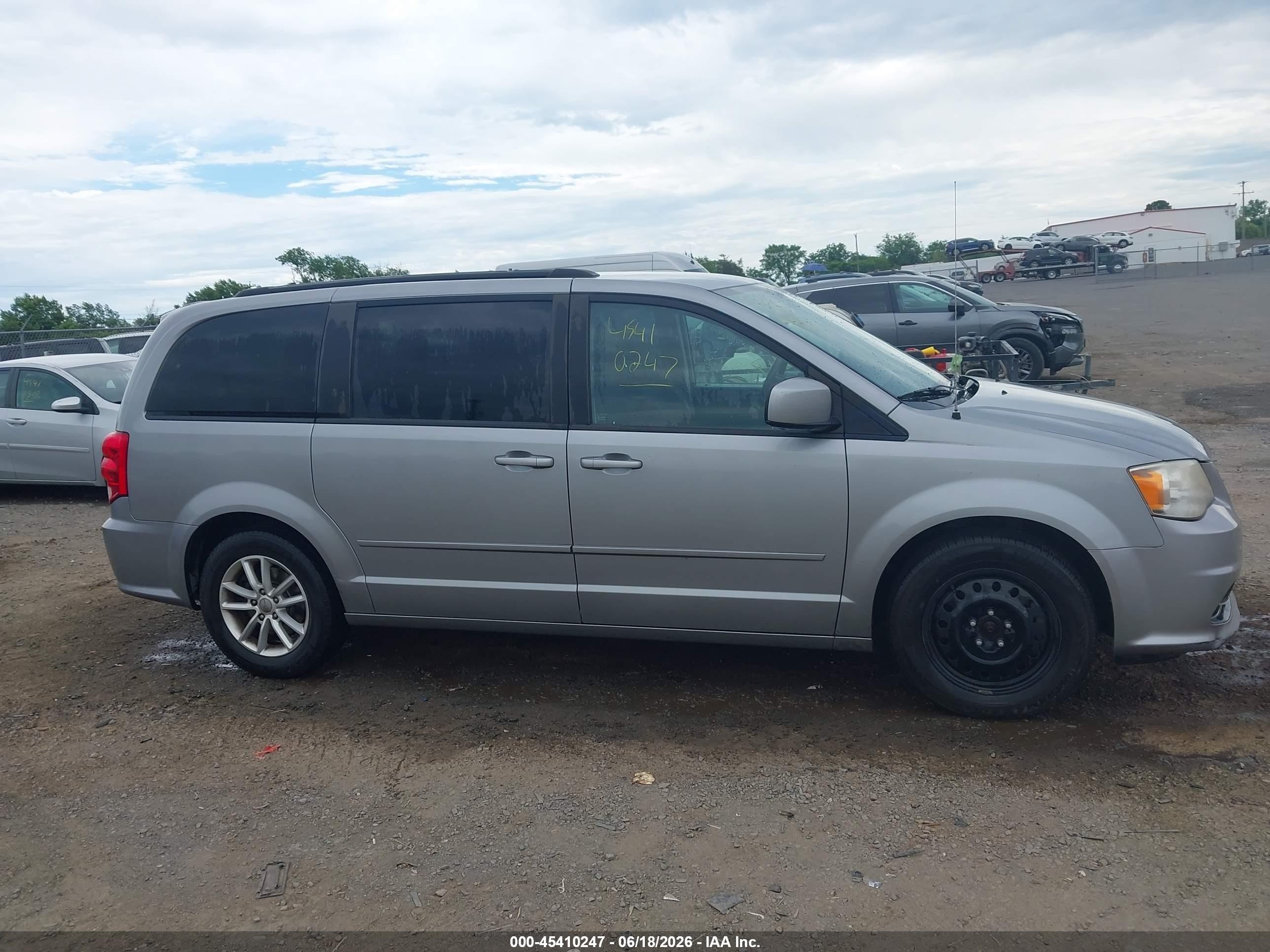 2014 Dodge Grand Caravan Sxt Черный vin: 2C4RDGCG2ER349140