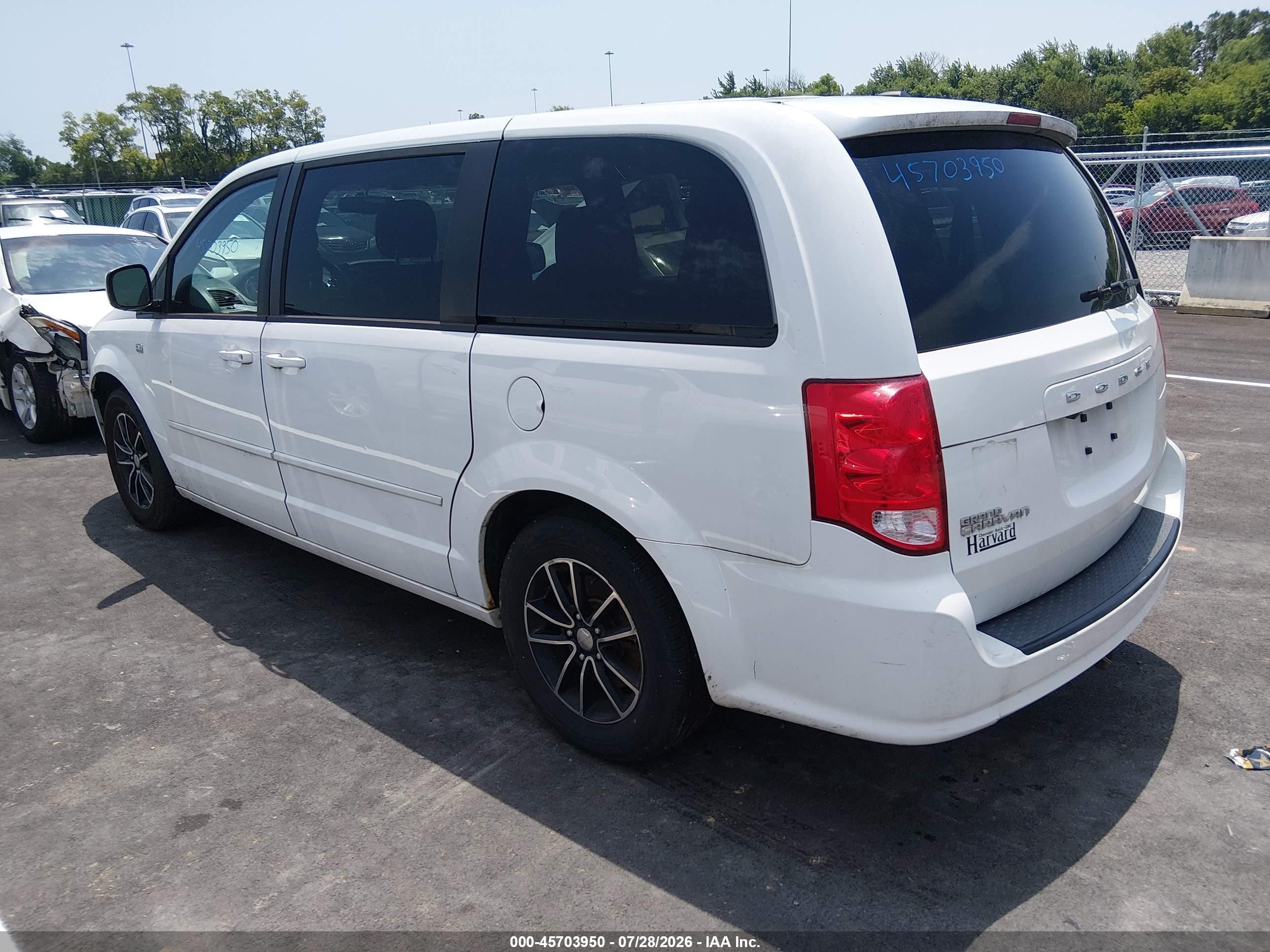 2014 Dodge Grand Caravan Sxt 30th Anniversary Белый vin: 2C4RDGCG2ER366214