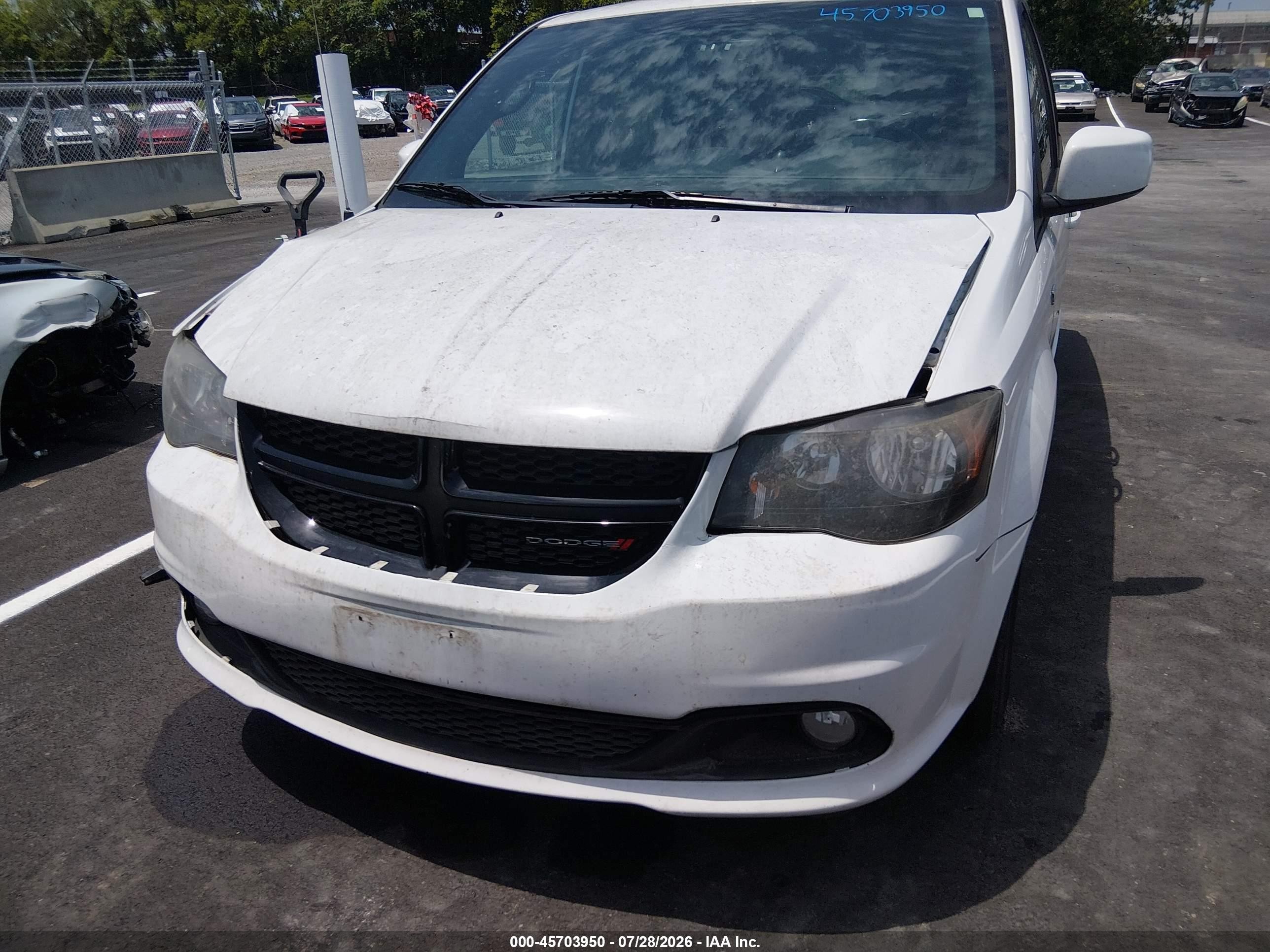 2014 Dodge Grand Caravan Sxt 30th Anniversary Белый vin: 2C4RDGCG2ER366214
