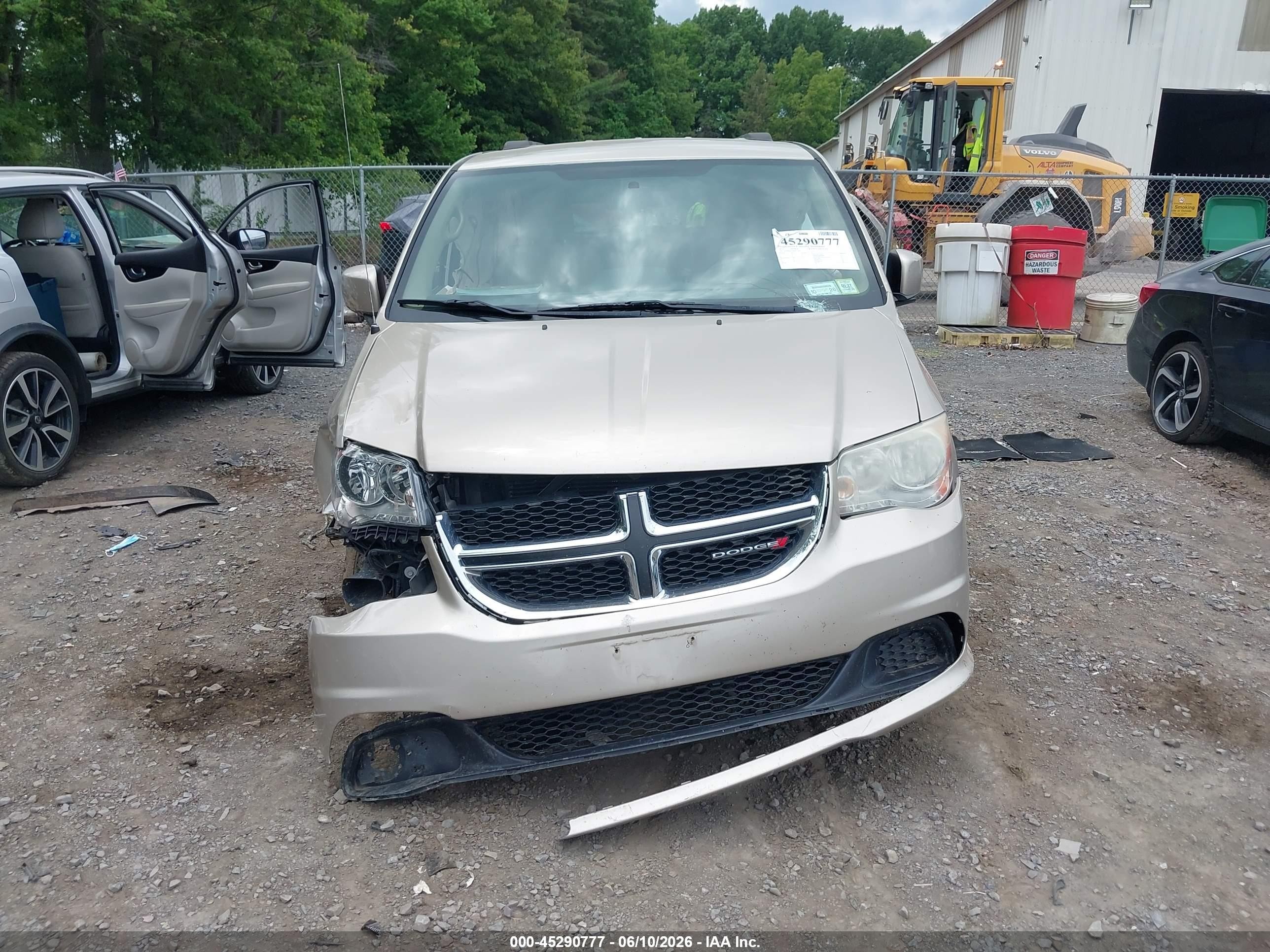 2014 Dodge Grand Caravan Sxt Tan vin: 2C4RDGCG2ER371459
