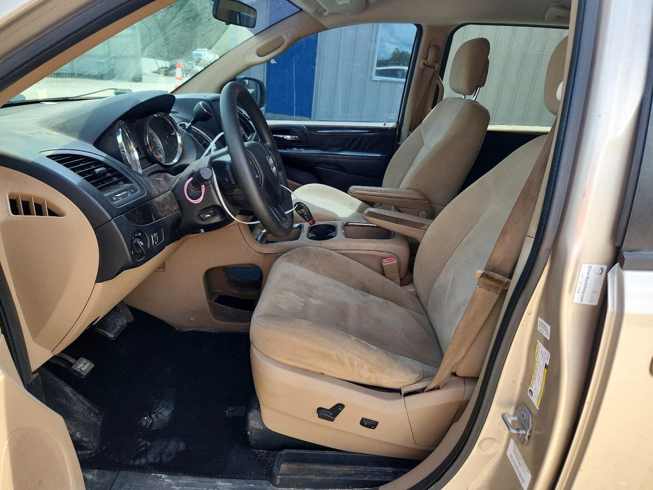 2014 Dodge Grand Caravan Sxt Brown vin: 2C4RDGCG2ER392182
