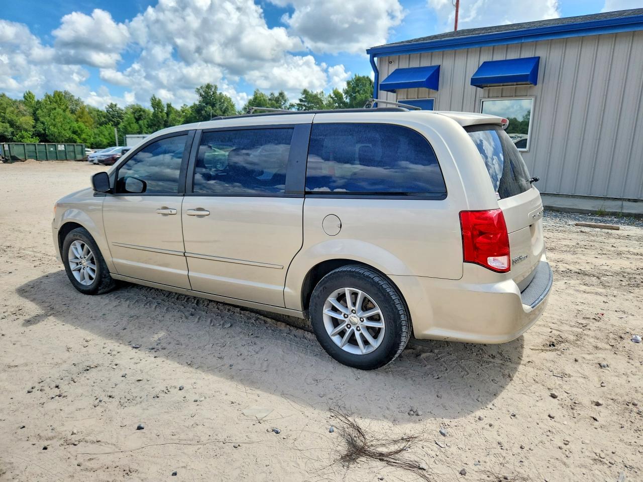 2014 Dodge Grand Caravan Sxt Brown vin: 2C4RDGCG2ER392182