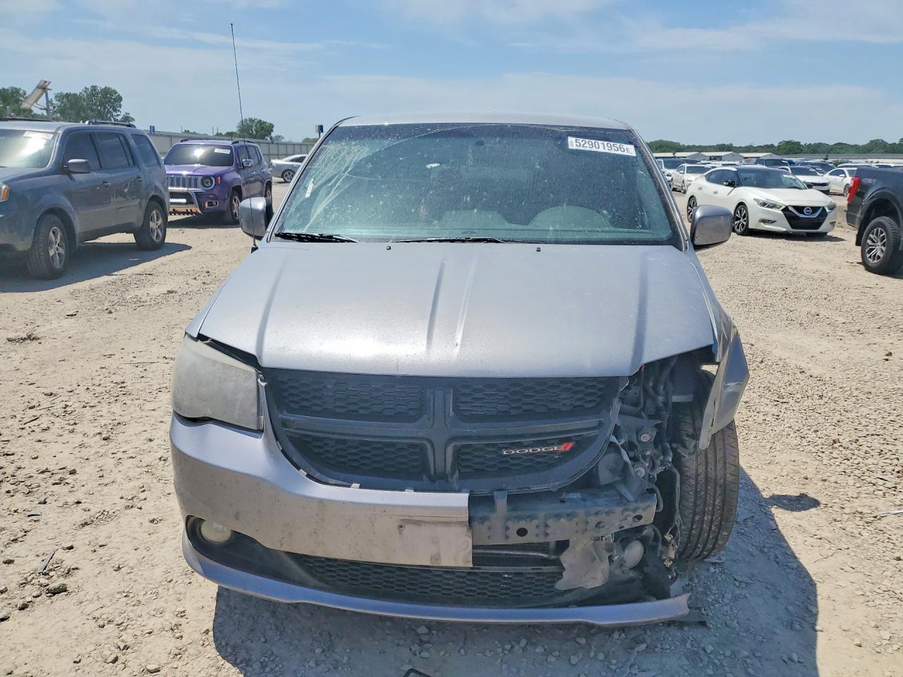 2014 Dodge Grand Caravan Sxt Gray vin: 2C4RDGCG2ER407389