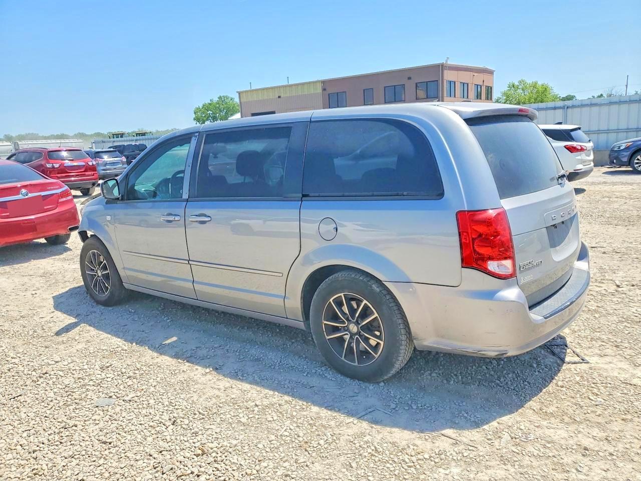 2014 Dodge Grand Caravan Sxt Gray vin: 2C4RDGCG2ER407389