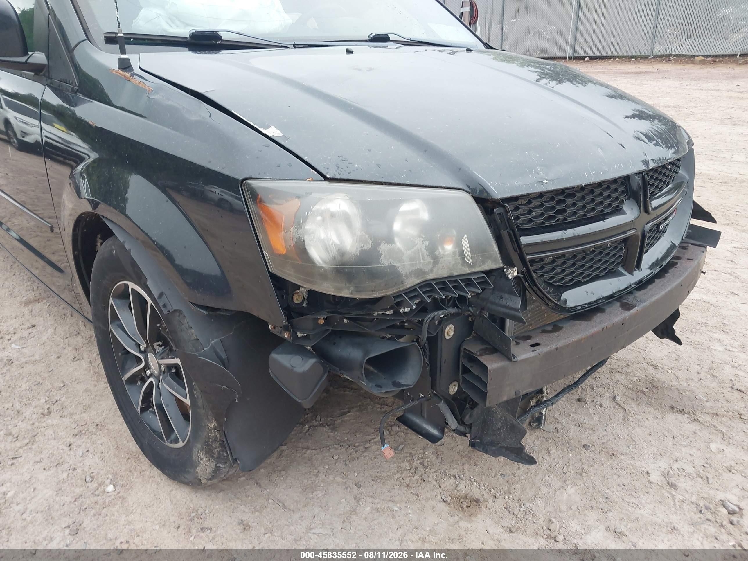 2014 Dodge Grand Caravan Sxt Dark Blue vin: 2C4RDGCG2ER411734