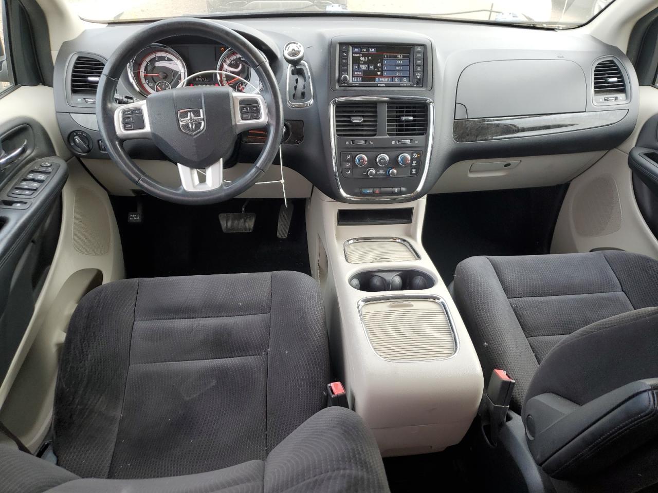 2014 Dodge Grand Caravan Sxt Beige vin: 2C4RDGCG2ER471741