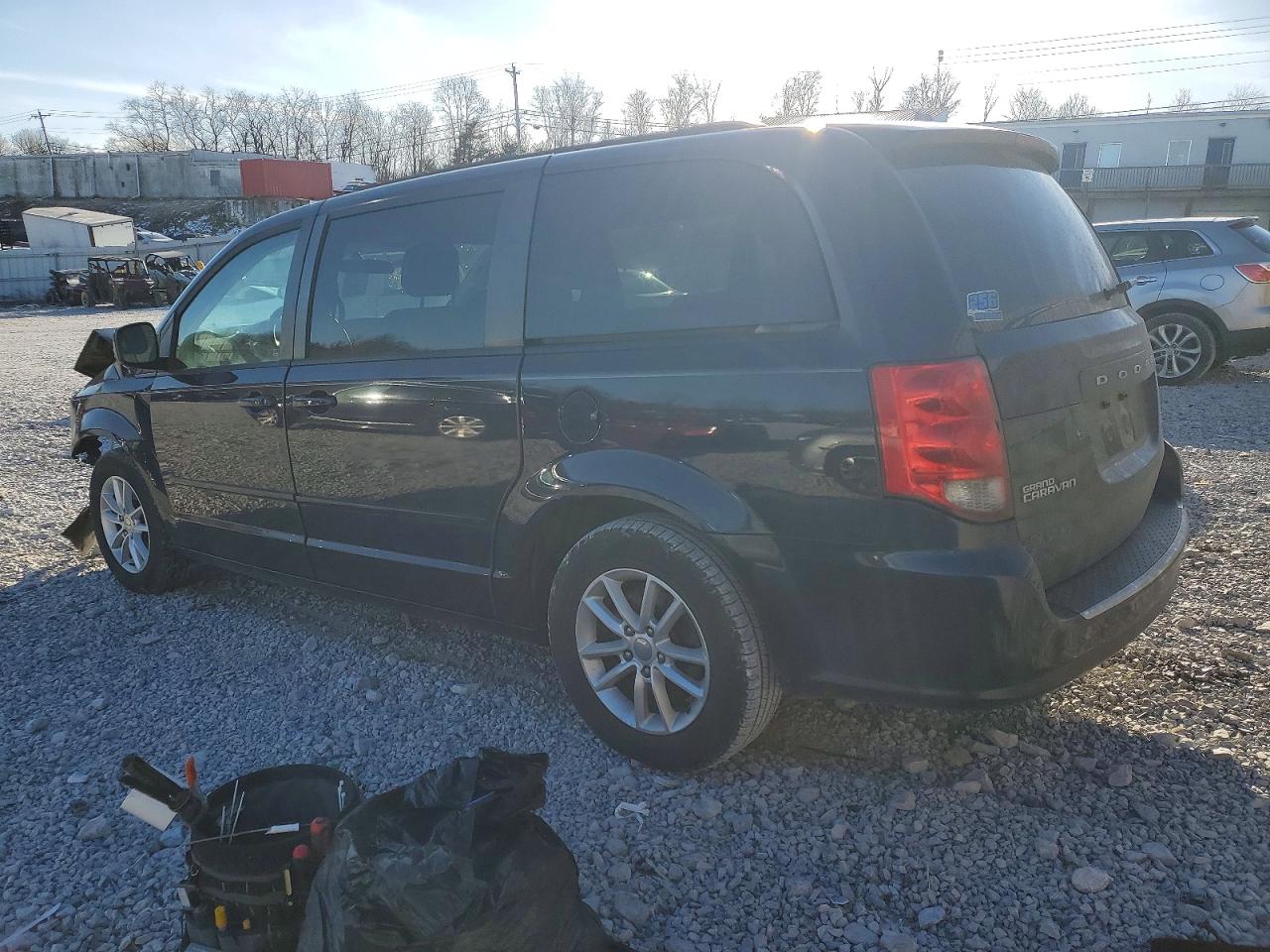 2014 Dodge Grand Caravan Sxt Blue vin: 2C4RDGCG2ER478219