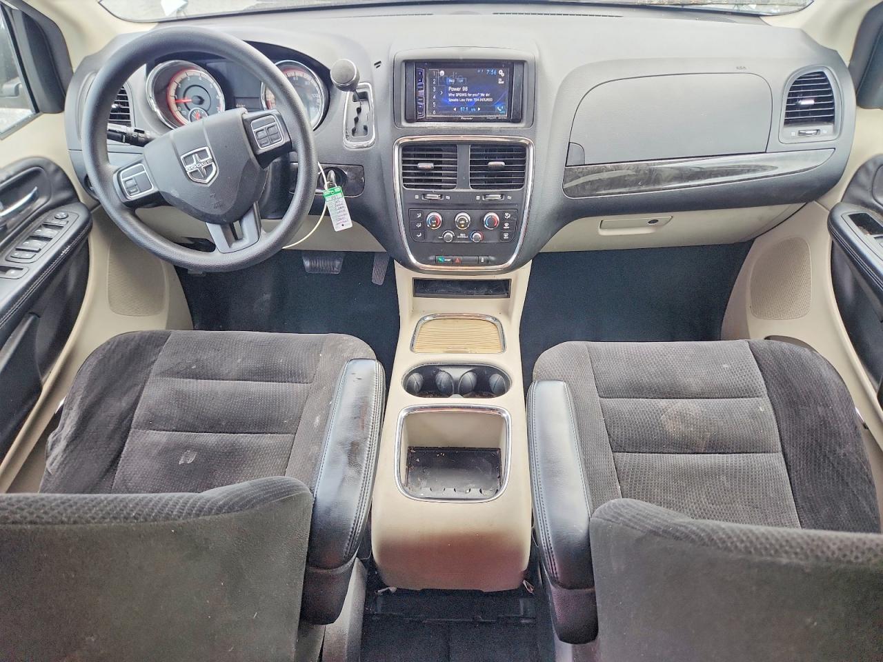 2015 Dodge Grand Caravan Sxt White vin: 2C4RDGCG2FR531051