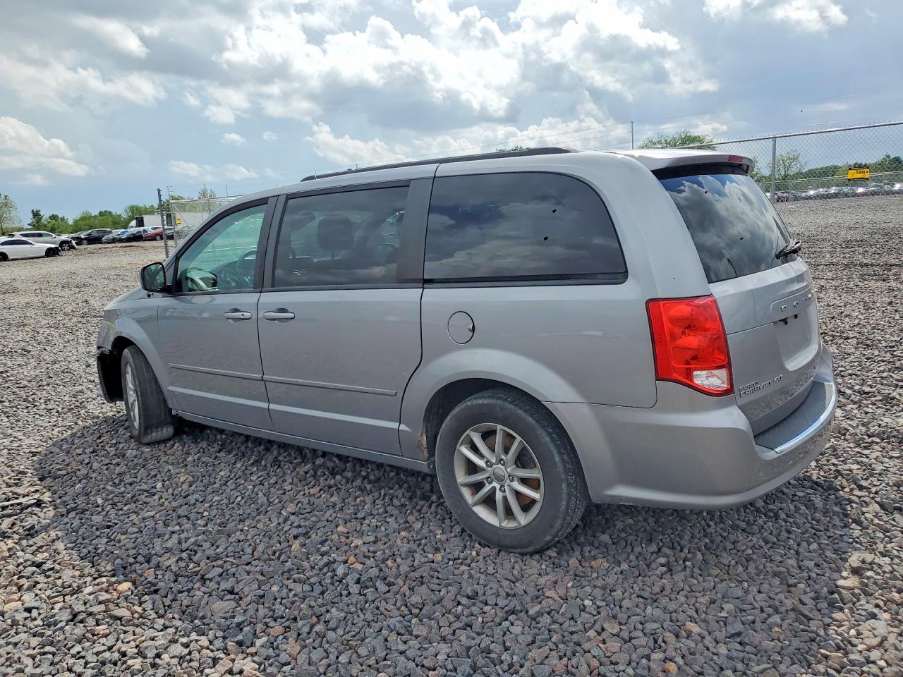 2015 Dodge Grand Caravan Sxt Silver vin: 2C4RDGCG2FR550909