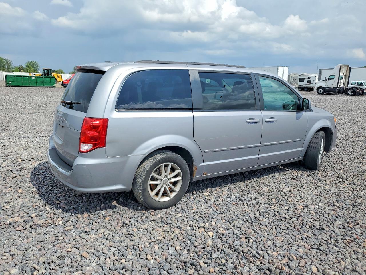 2015 Dodge Grand Caravan Sxt Silver vin: 2C4RDGCG2FR550909