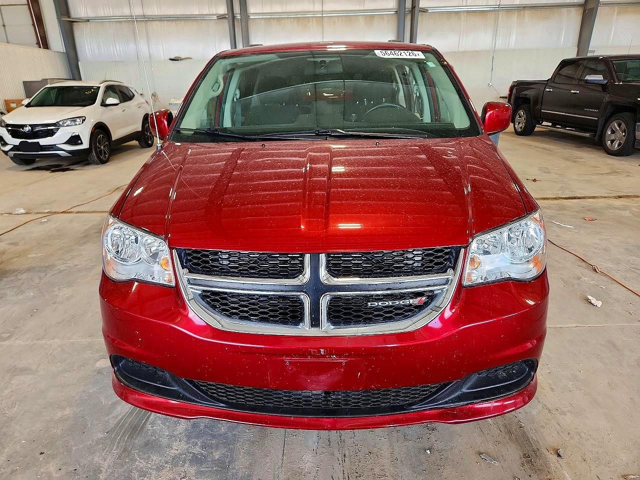 2015 Dodge Grand Caravan Sxt Red vin: 2C4RDGCG2FR566463
