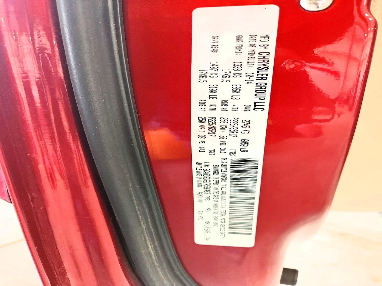 2015 Dodge Grand Caravan Sxt Red vin: 2C4RDGCG2FR566463