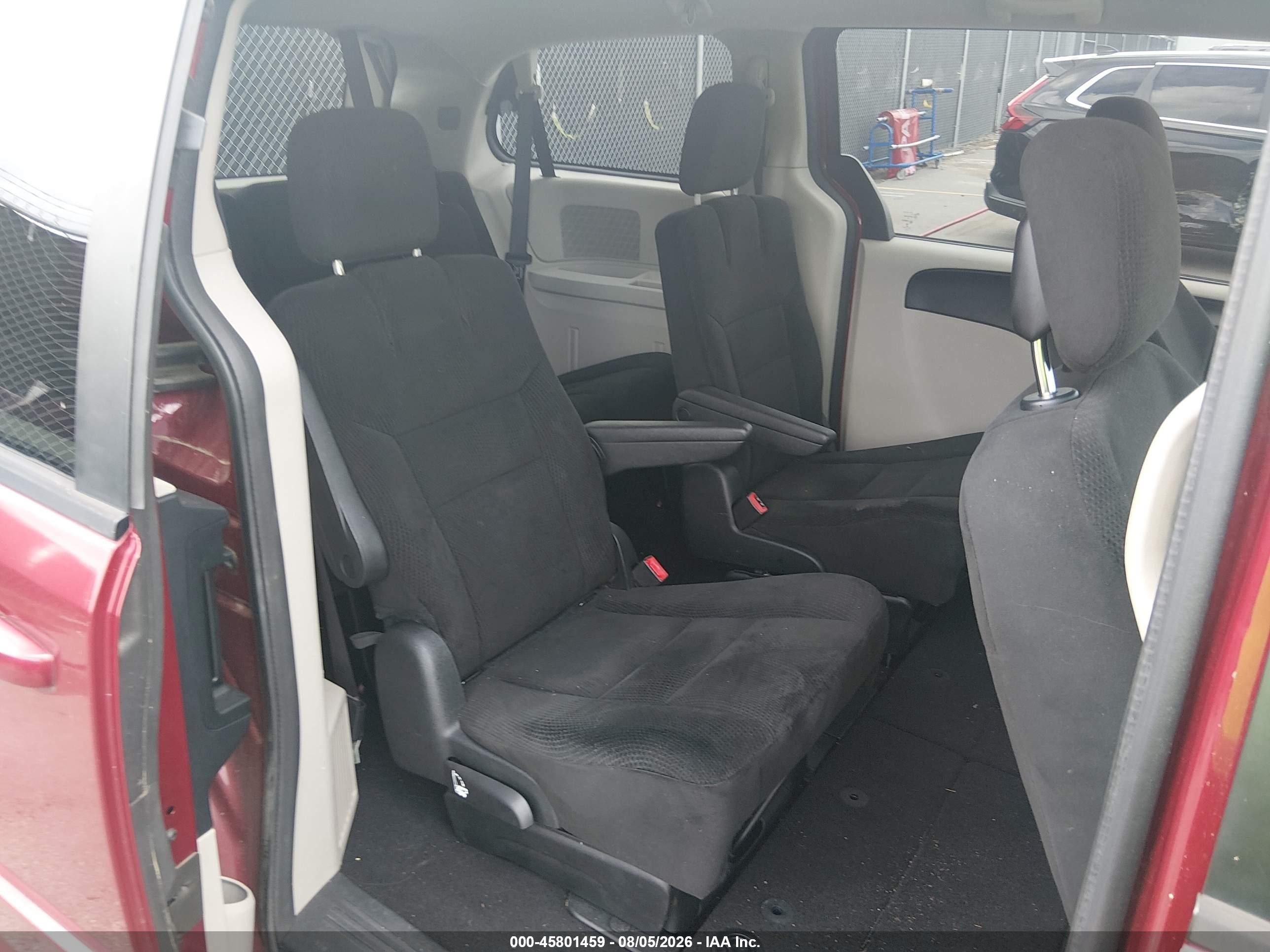 2015 Dodge Grand Caravan Sxt Red vin: 2C4RDGCG2FR712389