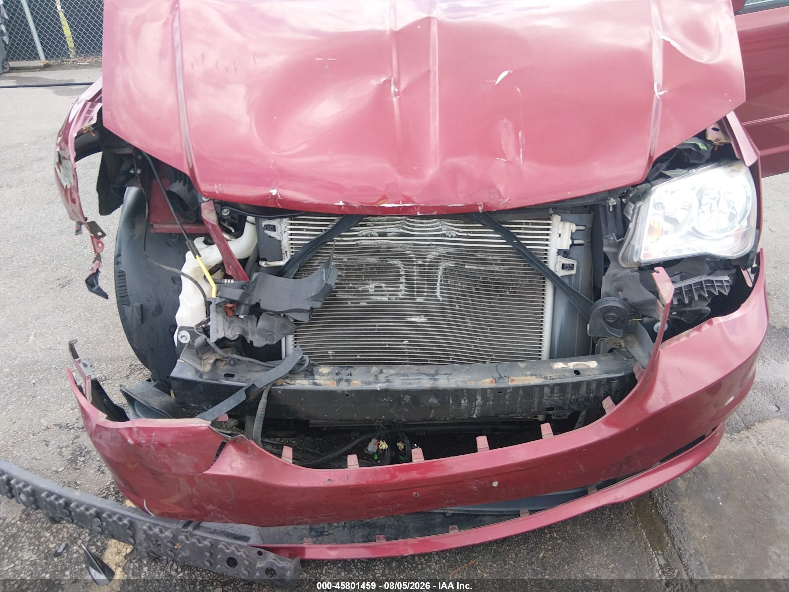 2015 Dodge Grand Caravan Sxt Red vin: 2C4RDGCG2FR712389