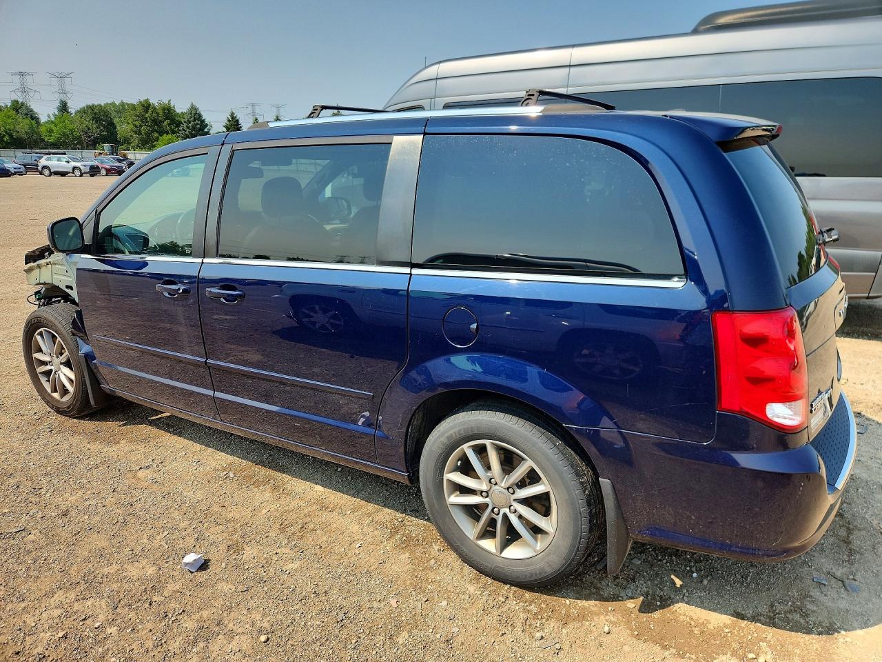 2015 Dodge Grand Caravan Sxt Blue vin: 2C4RDGCG2FR738345