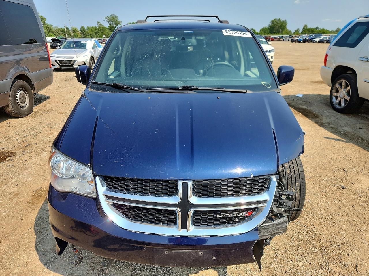 2015 Dodge Grand Caravan Sxt Blue vin: 2C4RDGCG2FR738345