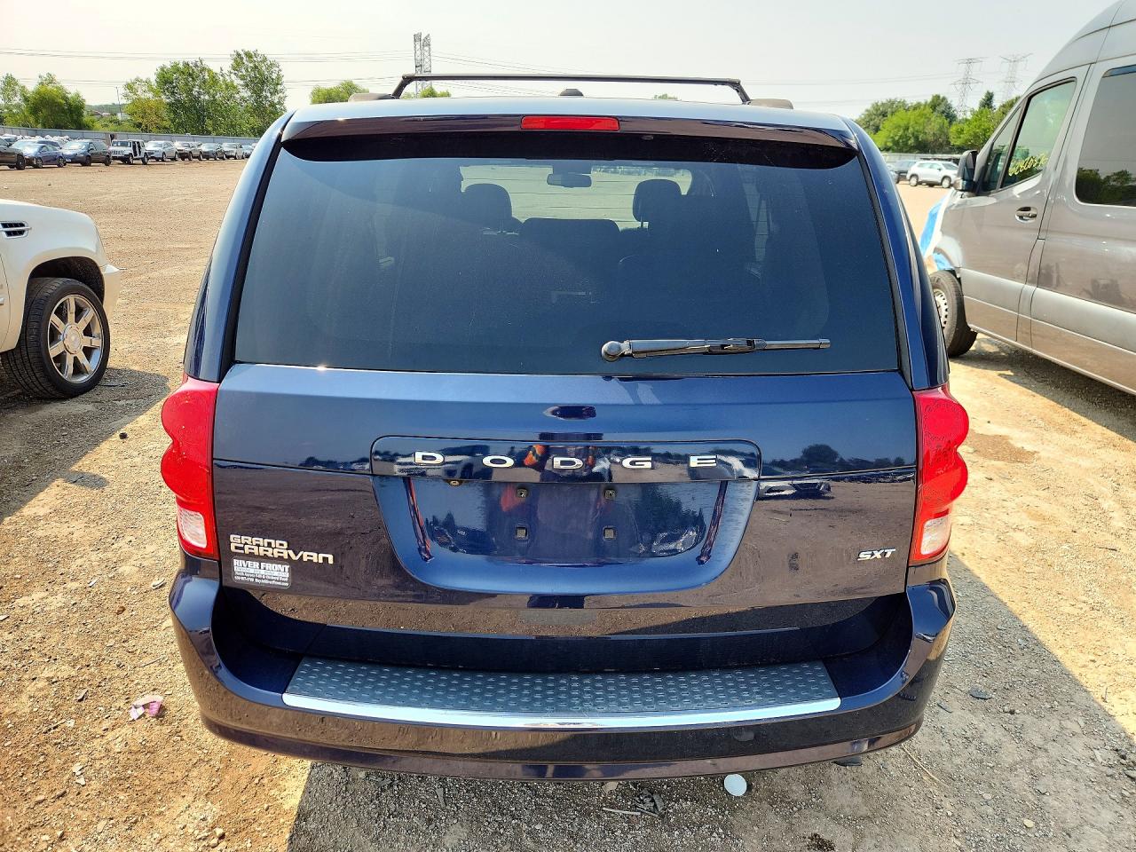 2015 Dodge Grand Caravan Sxt Blue vin: 2C4RDGCG2FR738345