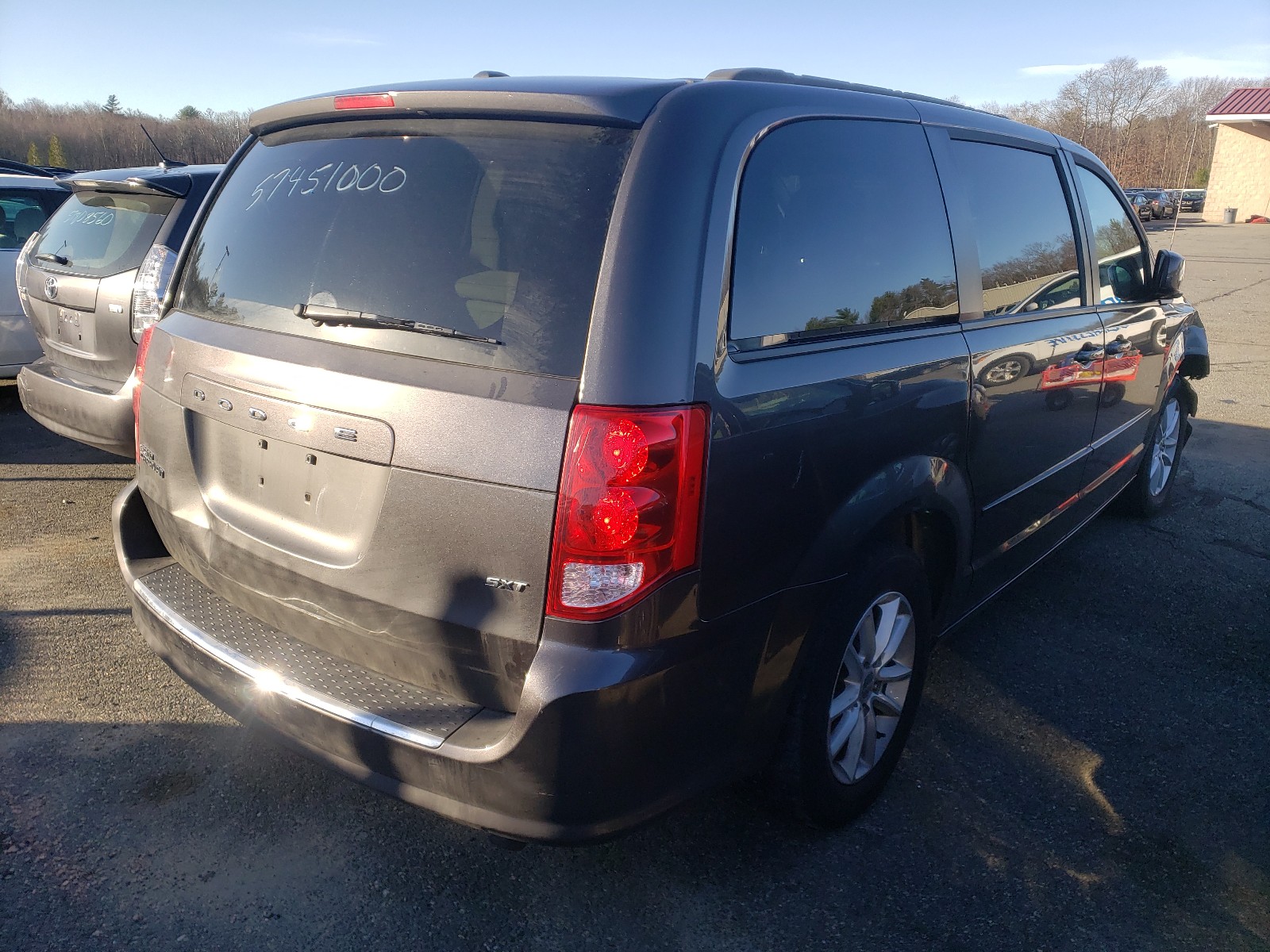 2016 Dodge Grand Caravan Sxt Charcoal vin: 2C4RDGCG2GR212069