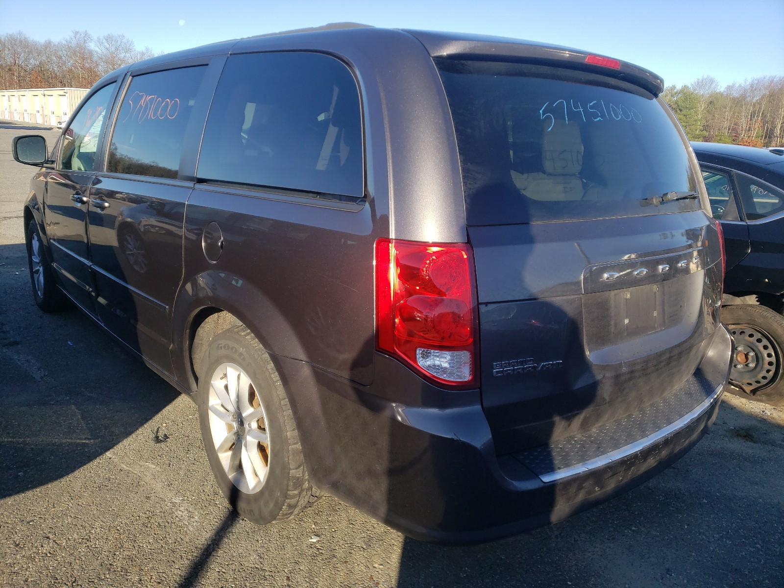 2016 Dodge Grand Caravan Sxt Charcoal vin: 2C4RDGCG2GR212069