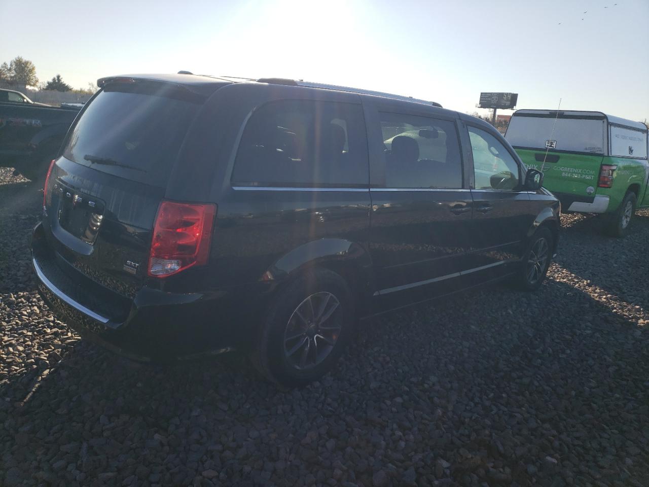 2017 Dodge Grand Caravan Black vin: 2C4RDGCG2HR581001