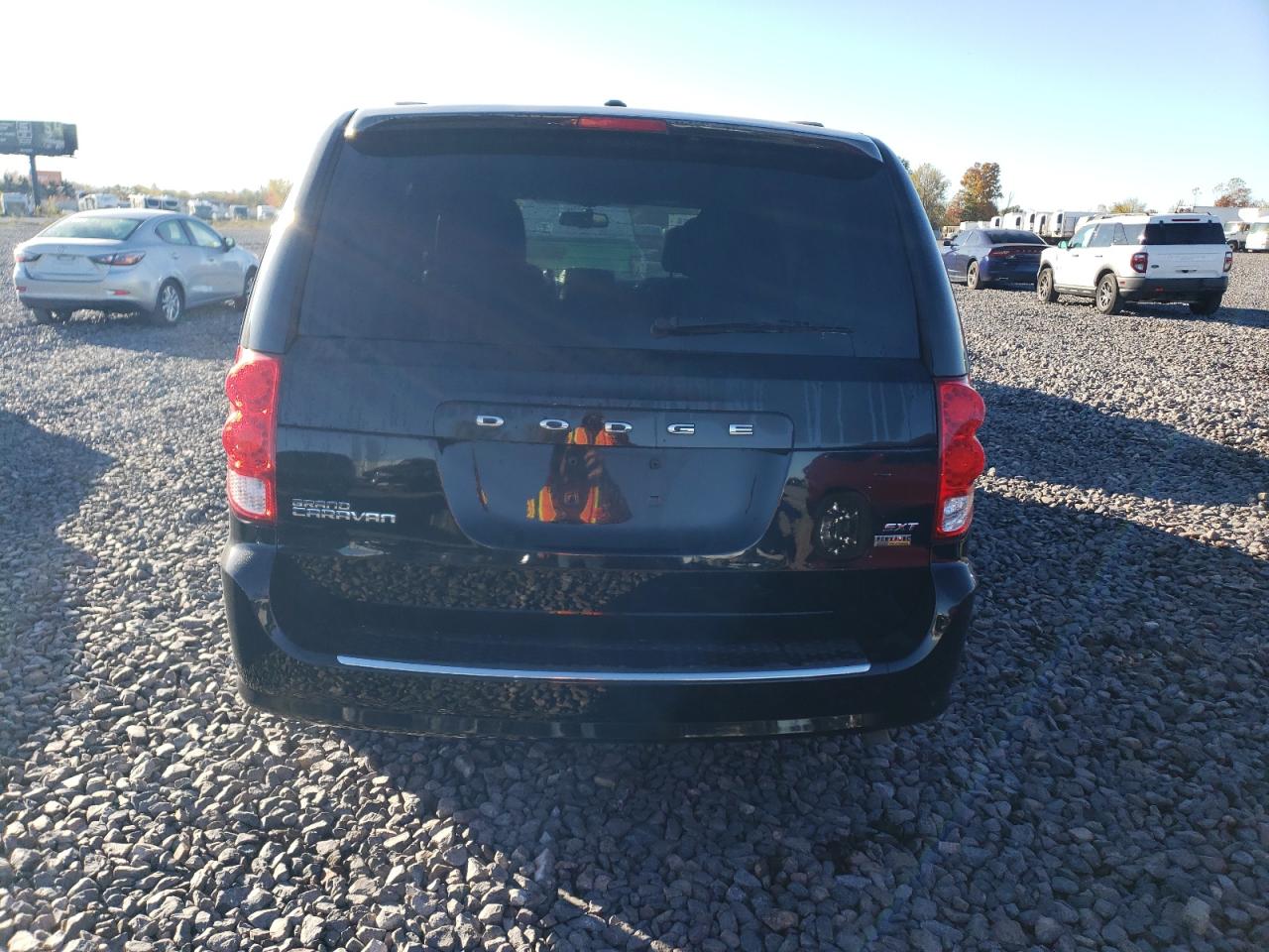2017 Dodge Grand Caravan Black vin: 2C4RDGCG2HR581001