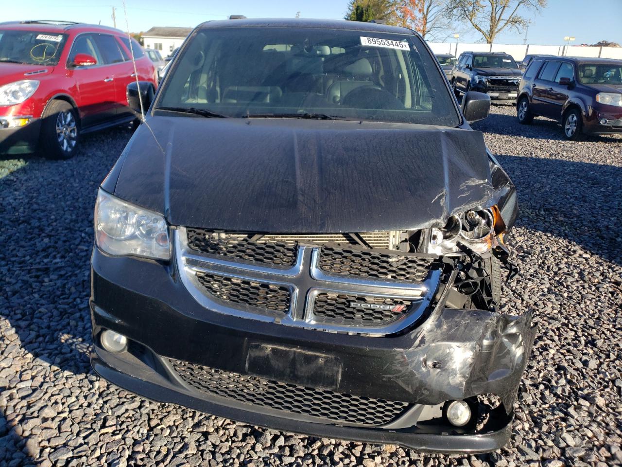 2017 Dodge Grand Caravan Black vin: 2C4RDGCG2HR581001
