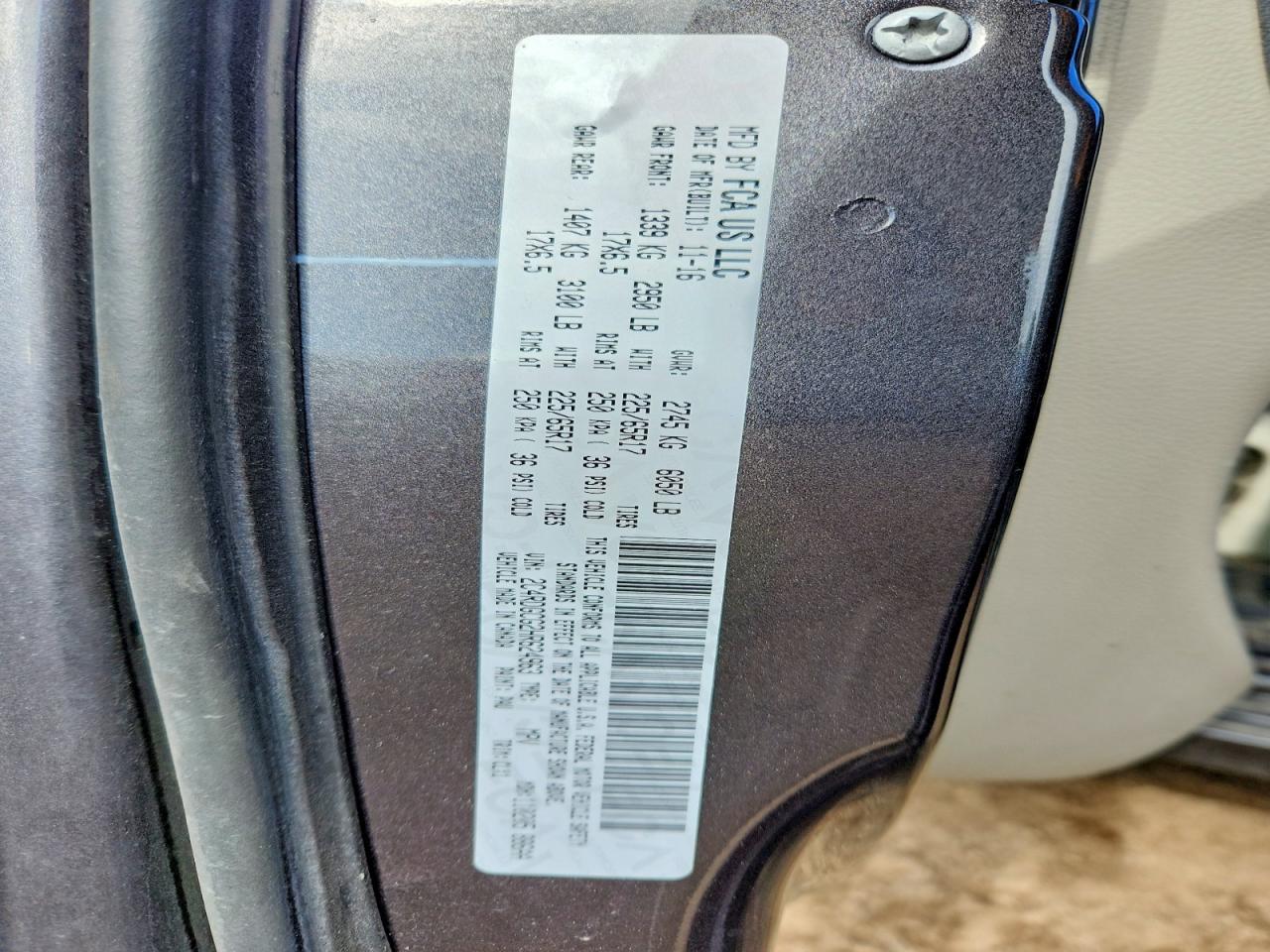 2017 Dodge Grand Caravan Sxt Серый vin: 2C4RDGCG2HR624963