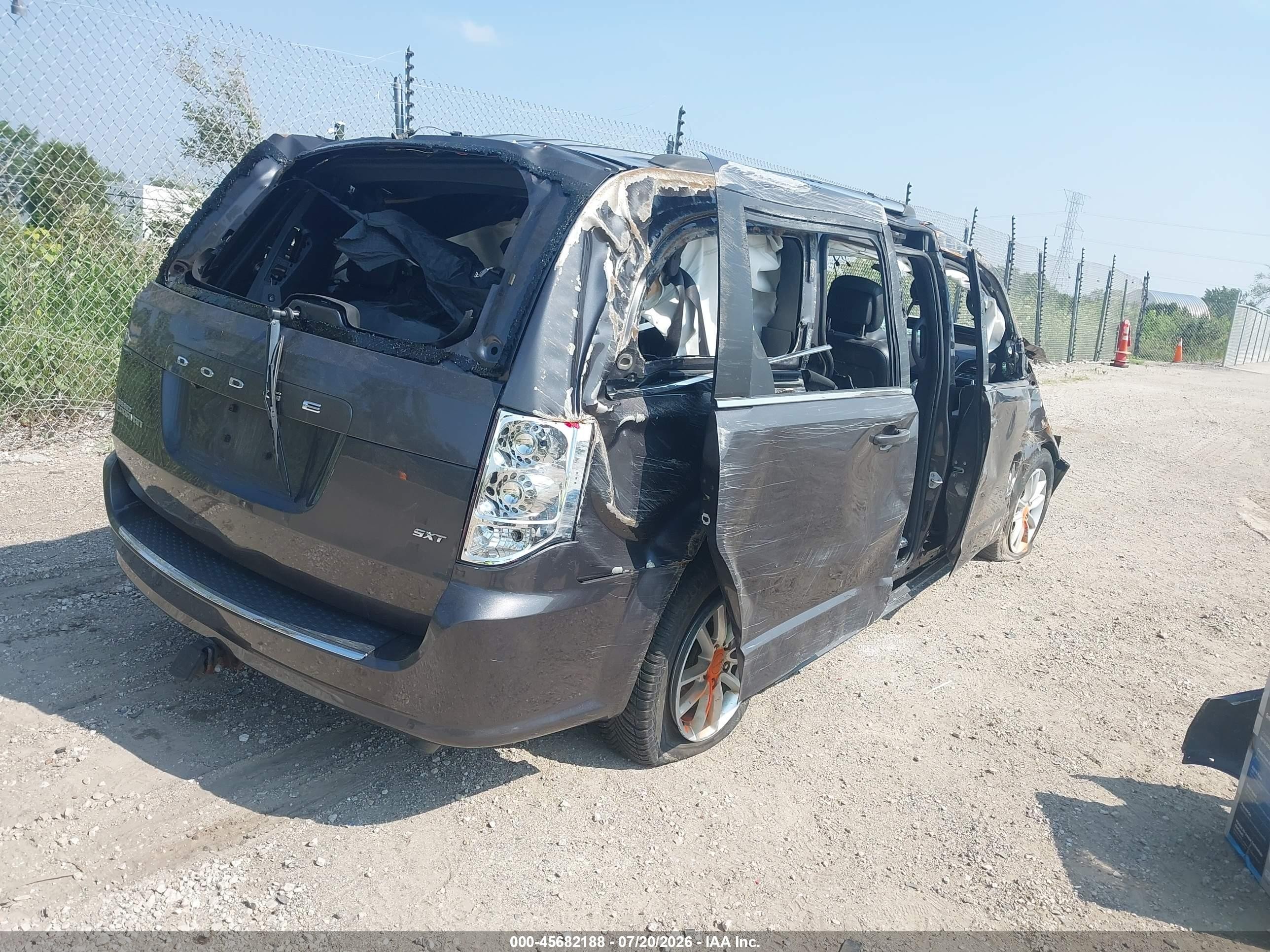 2019 Dodge Grand Caravan Sxt 35th Anniversary Edition Серый vin: 2C4RDGCG2KR766186