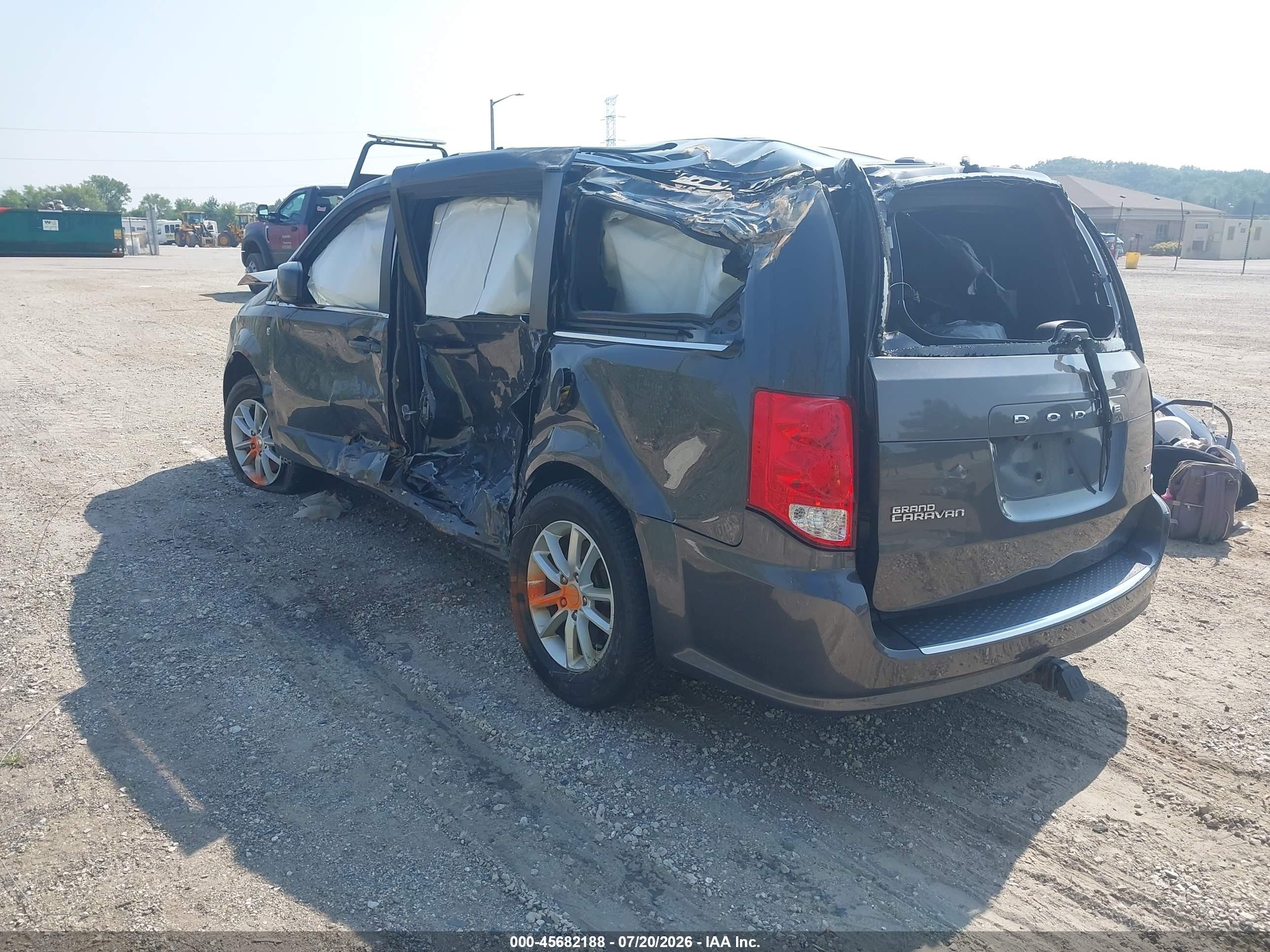 2019 Dodge Grand Caravan Sxt 35th Anniversary Edition Серый vin: 2C4RDGCG2KR766186