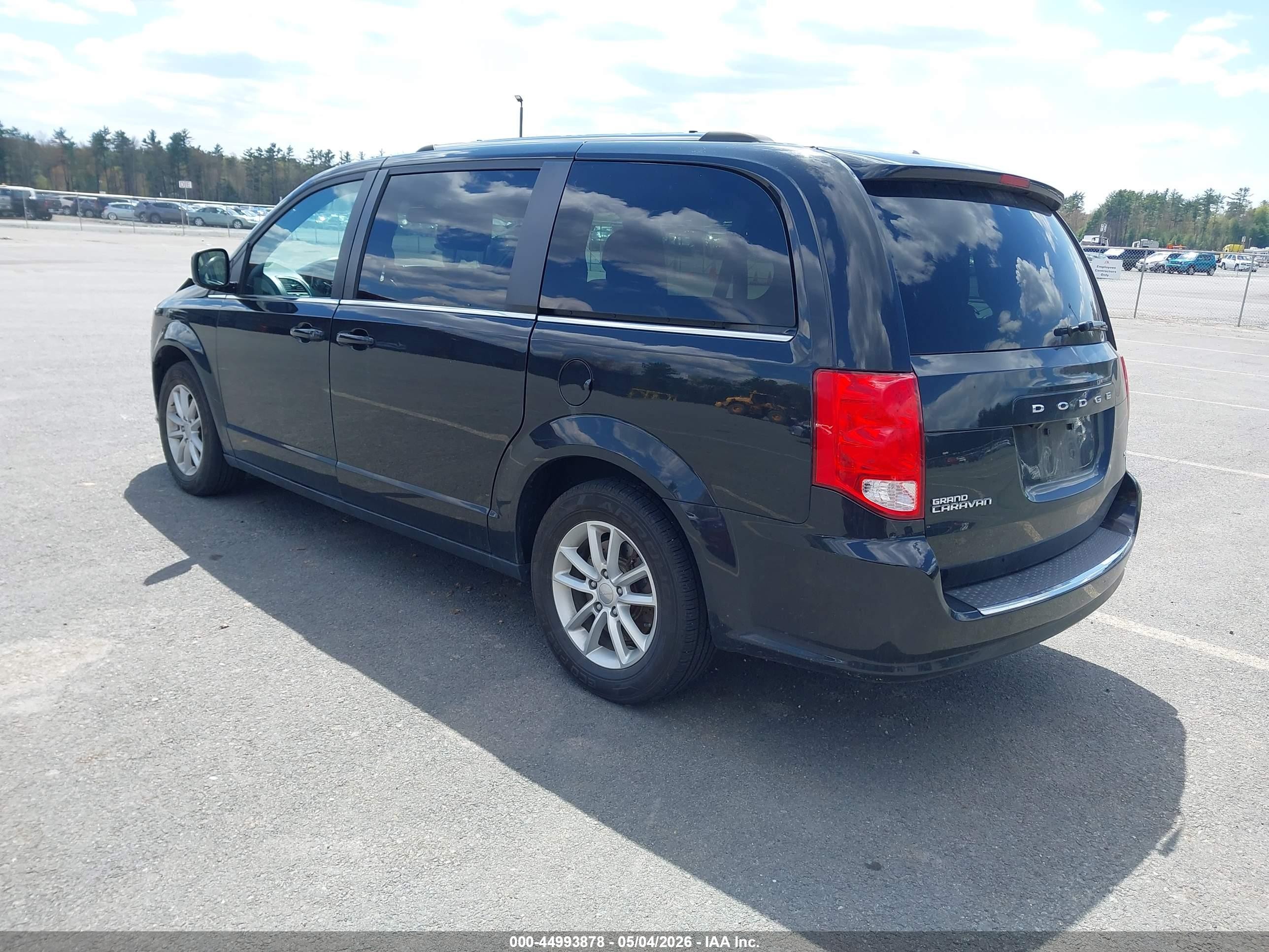 2020 Dodge Grand Caravan Sxt Black vin: 2C4RDGCG2LR161084