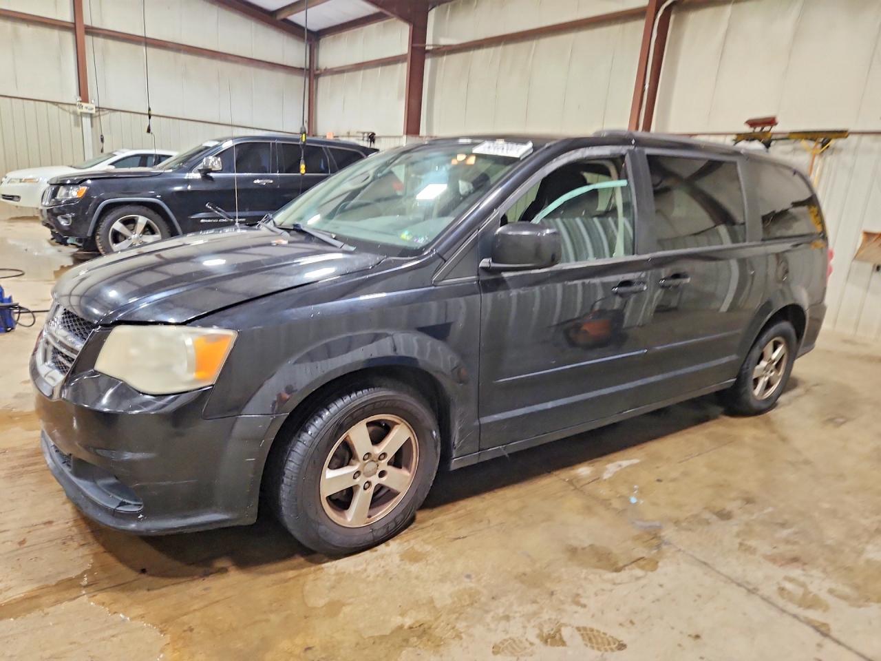 2012 Dodge Grand Caravan Sxt Black vin: 2C4RDGCG3CR149395