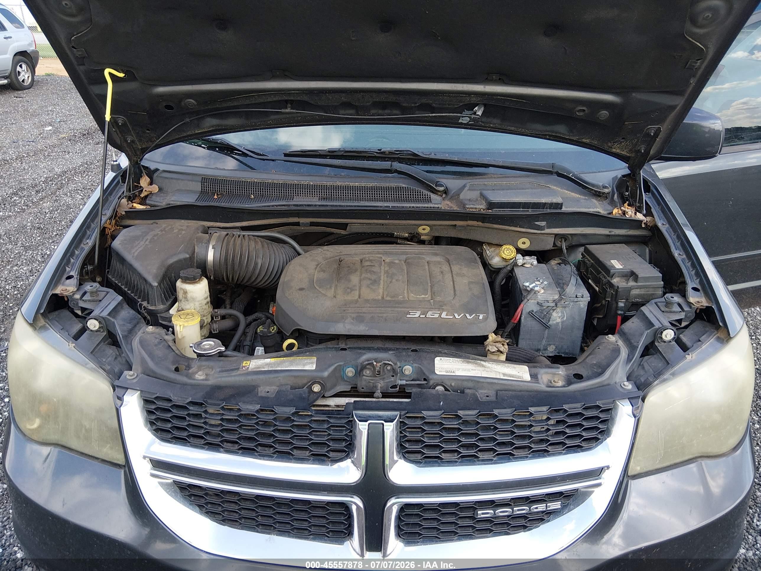 2012 Dodge Grand Caravan Sxt Gray vin: 2C4RDGCG3CR153835